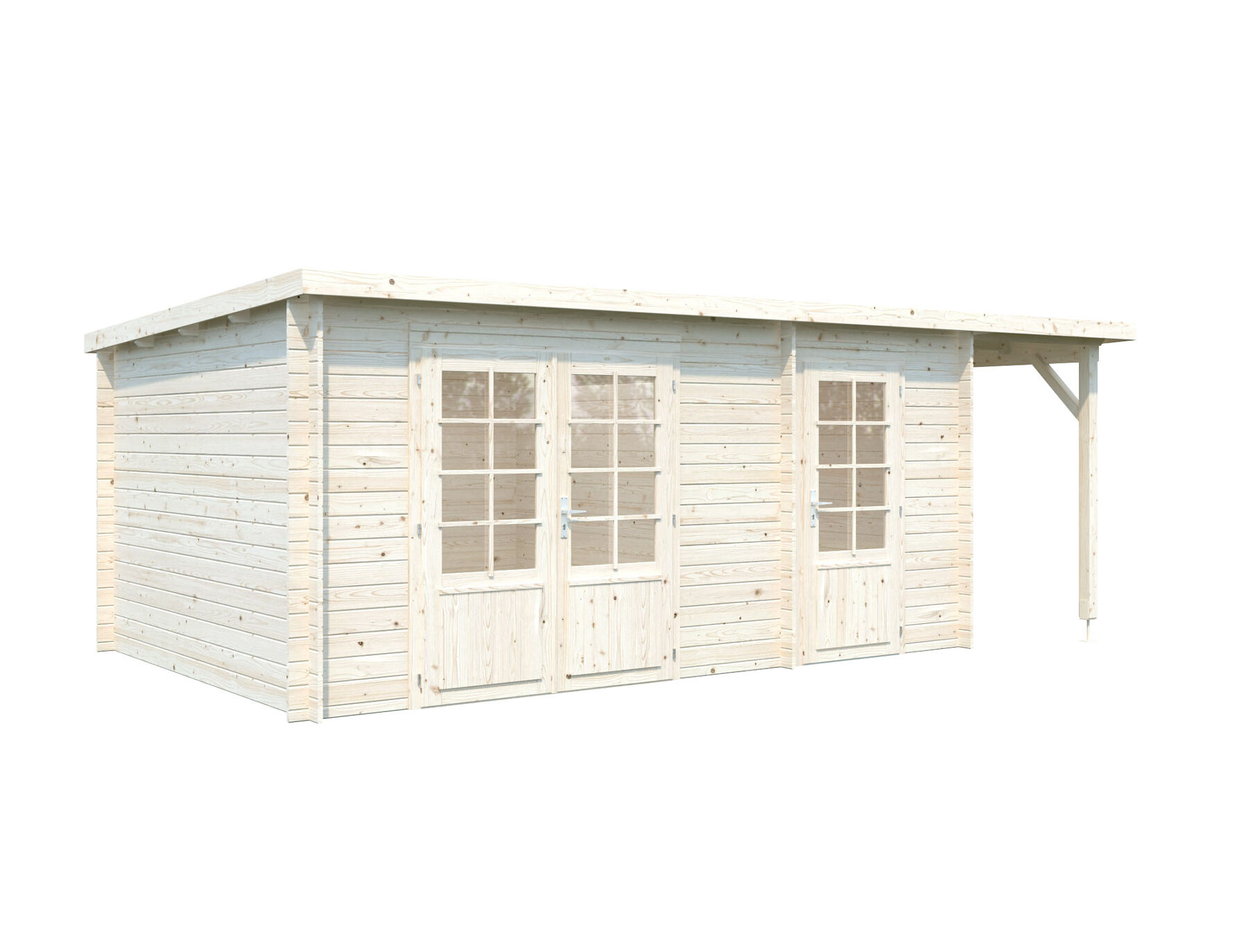 Gartenhaus Ella 13,1+3,9 m² 