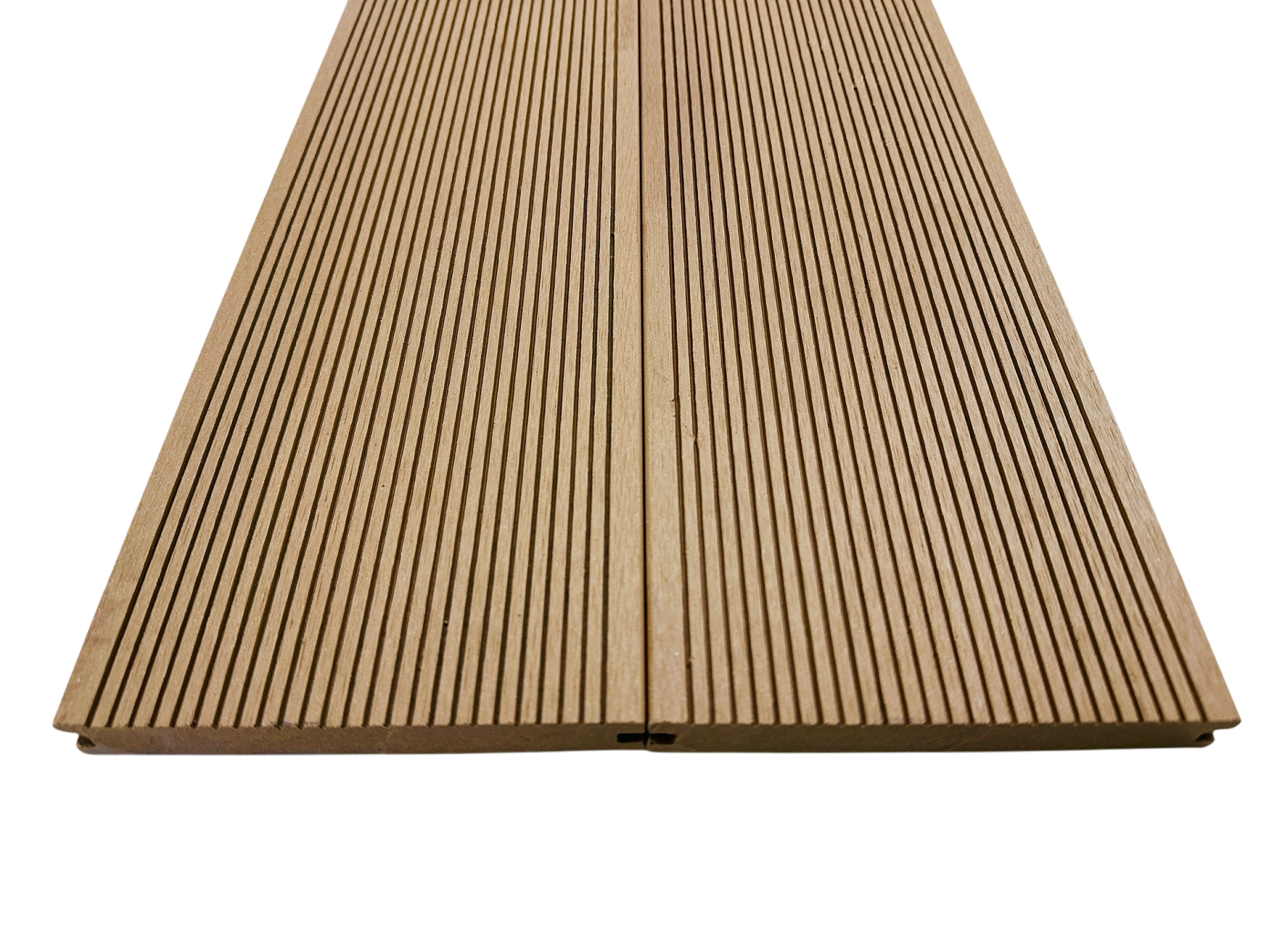 WPC Terrassendielen Massiv Komplettset, Sand 20 x 140 mm 