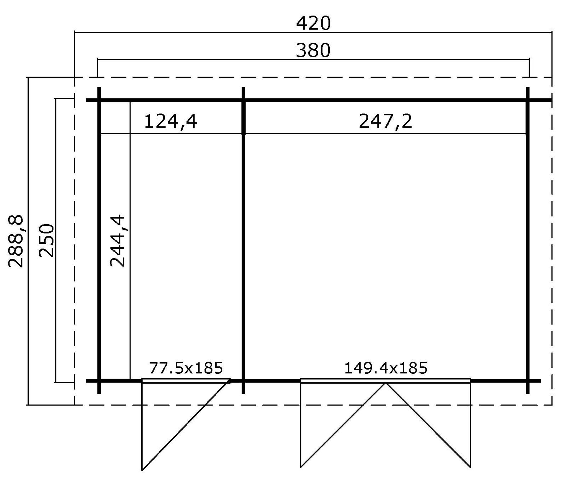 Gerätehaus Belmont 1