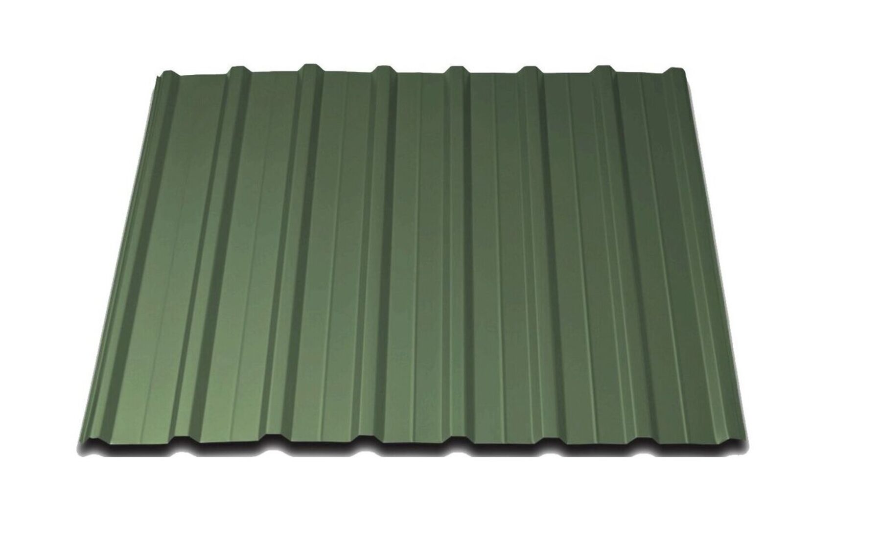 Gartenhaus Alice 11,0 m² mit Trapezblech Grün