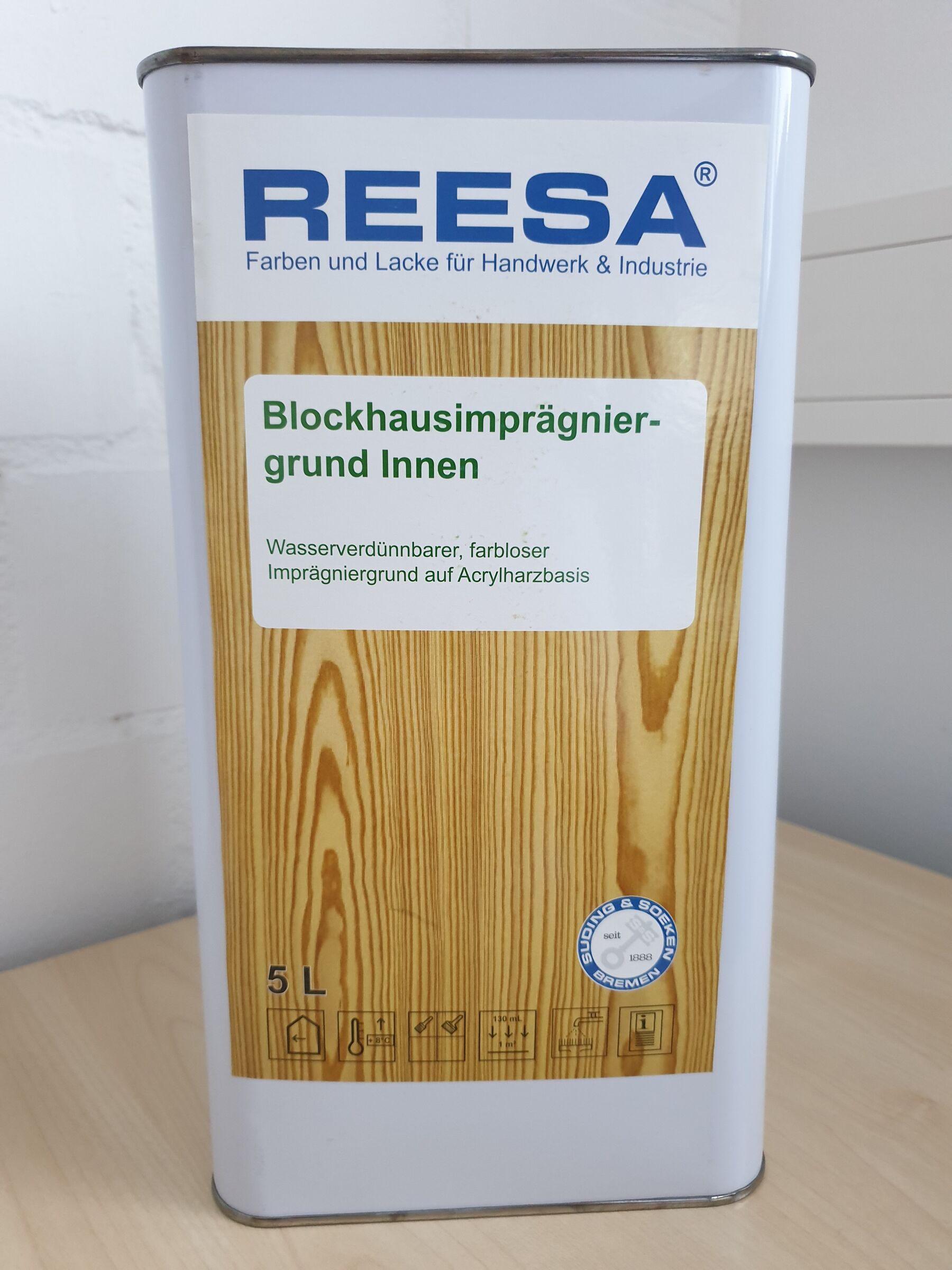 Imprägniergrund für Innen