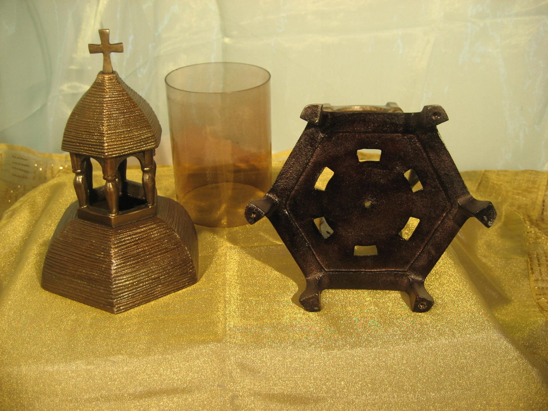 Moll Grableuchte Aluminium/Bronze 25550