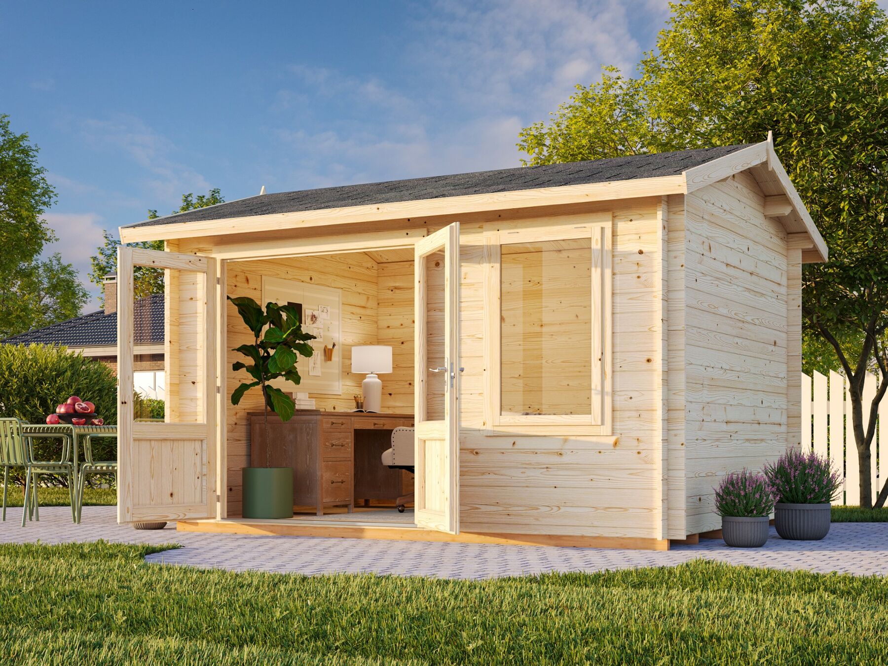 Gartenhaus Iris 9,6 m²