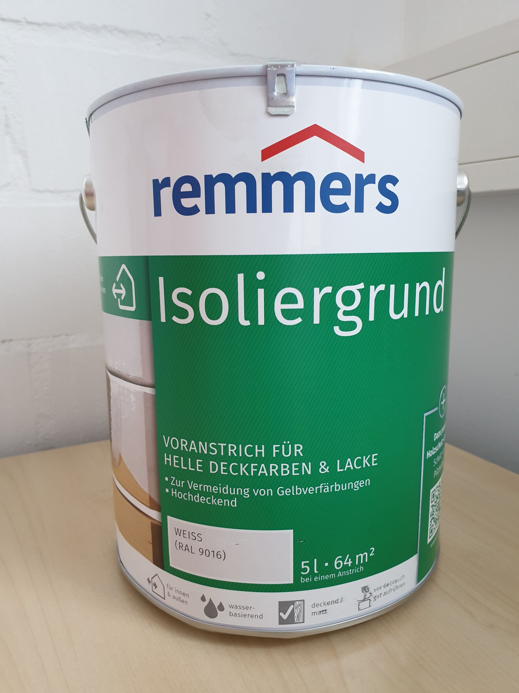 Isoliergrund Weiß 5 L.