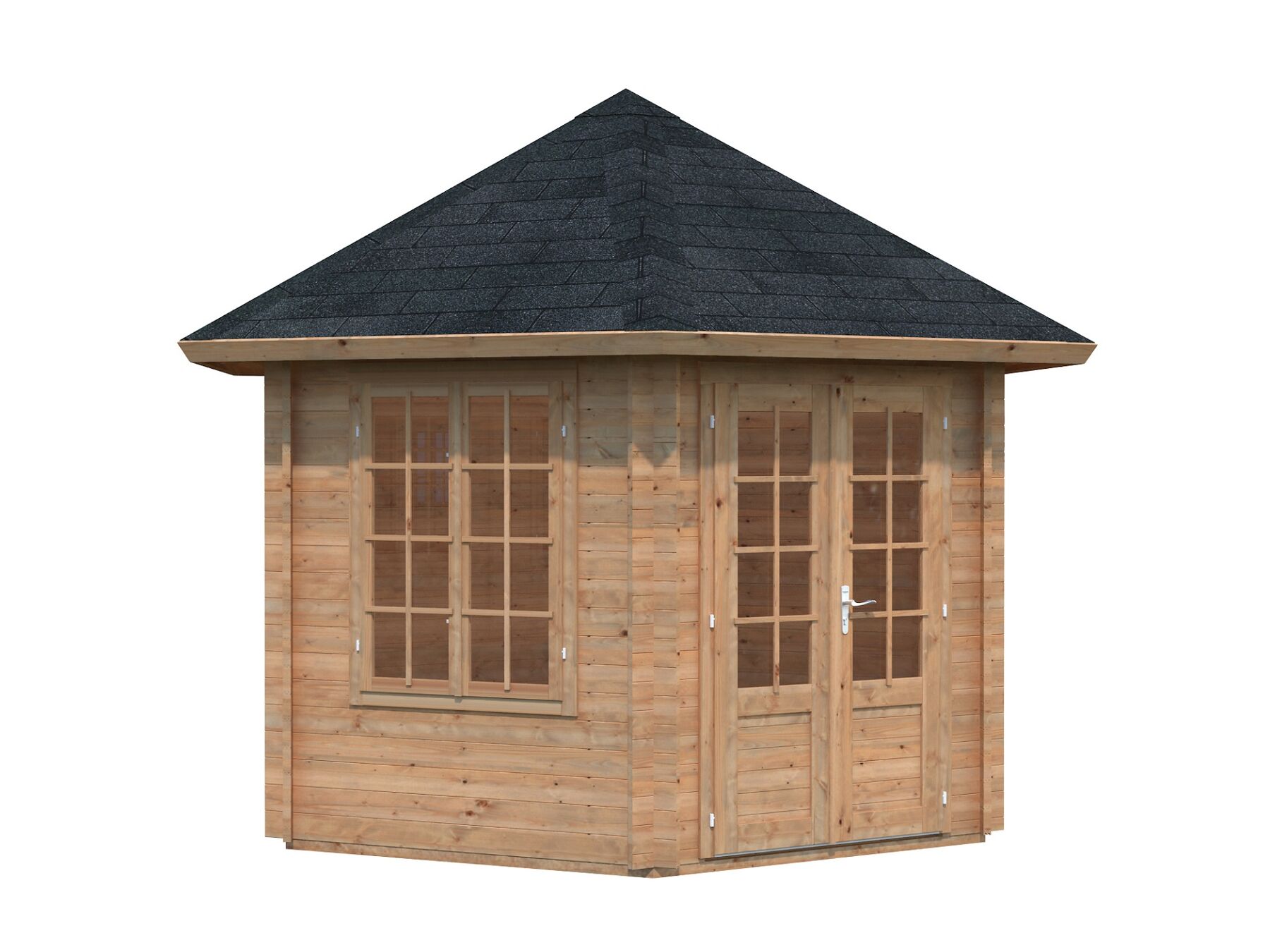 Pavillon Hanna 7,6 m² Hellbraun