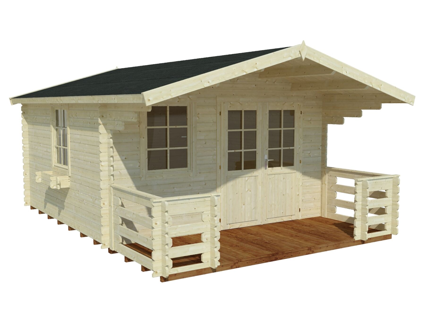 Wohnen, Kabine, Haus, Blockhütte, Holz