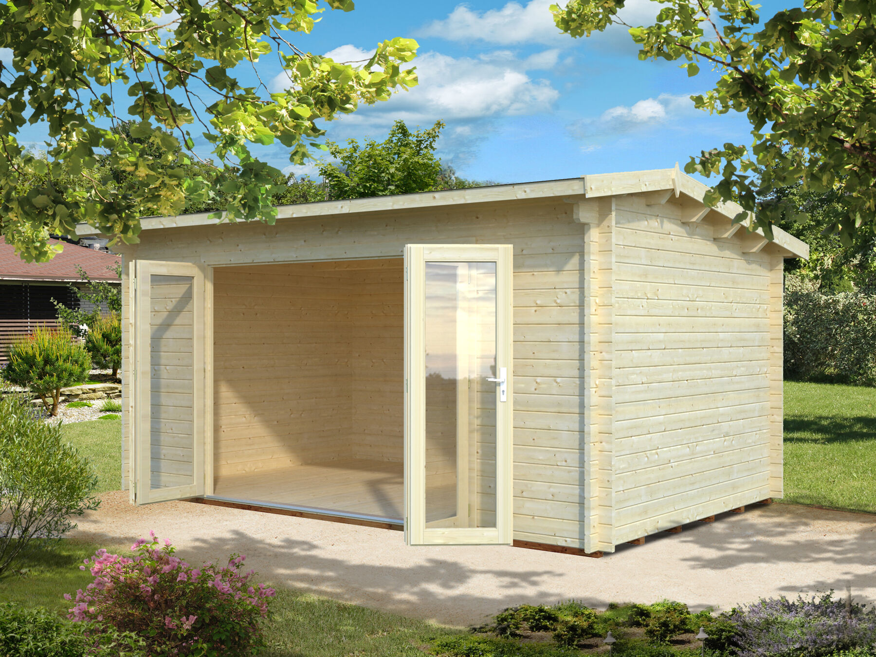 Gartenhaus Ines 13,7 m²