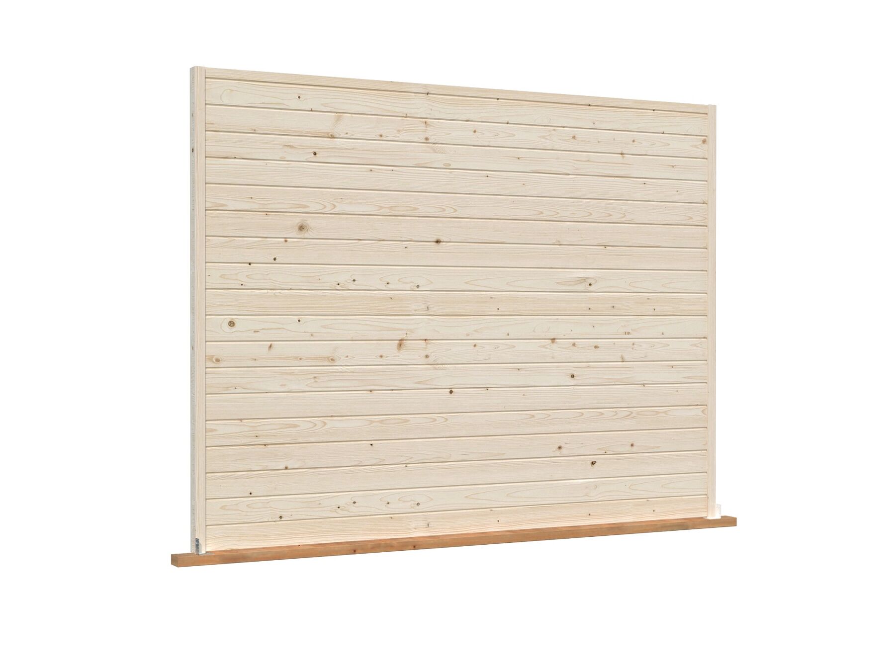 Pavillon Bianca 16,6 m² Set 205 mit Schiebetür