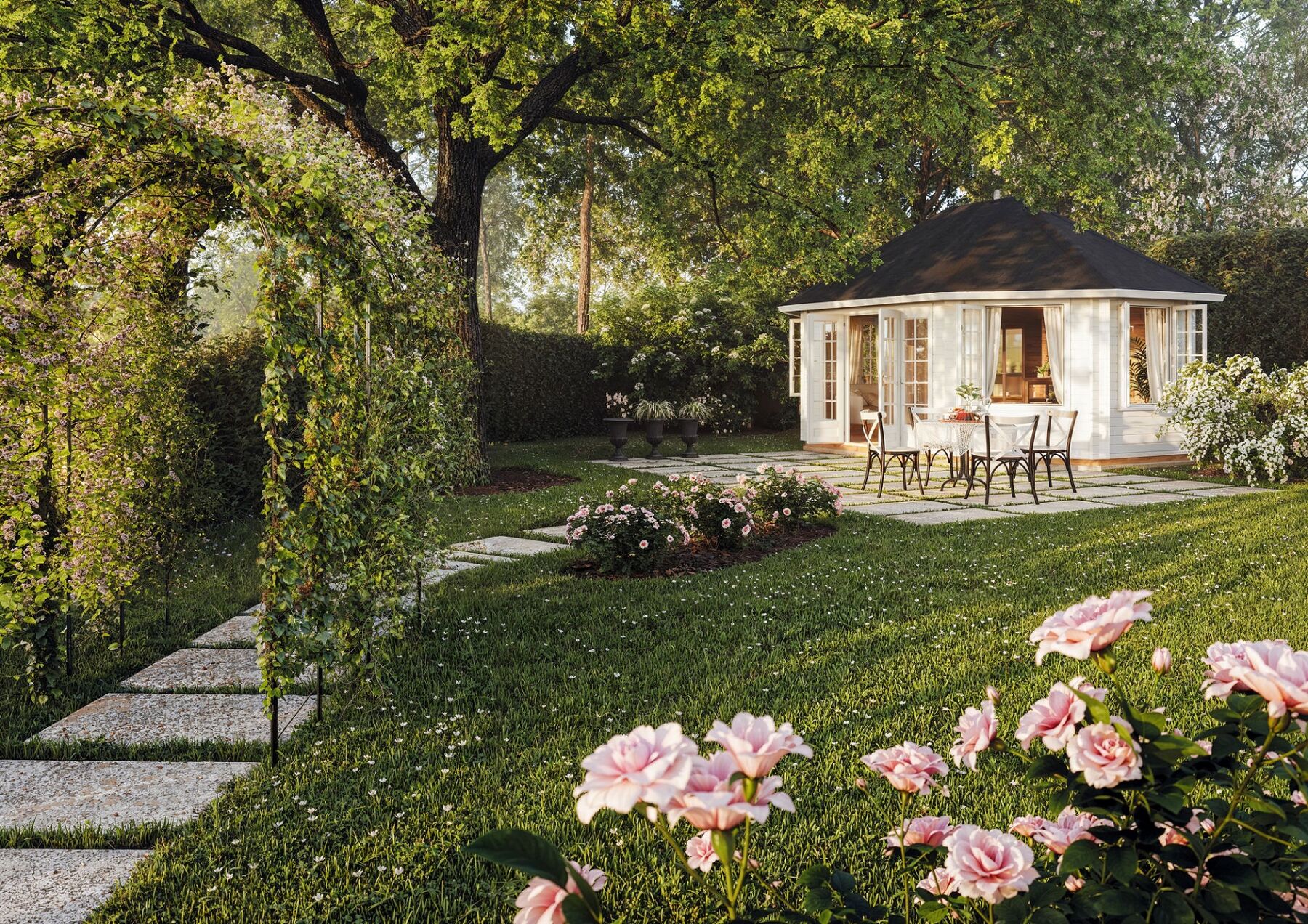 Pavillon Hanna 20,3 m² Transparent