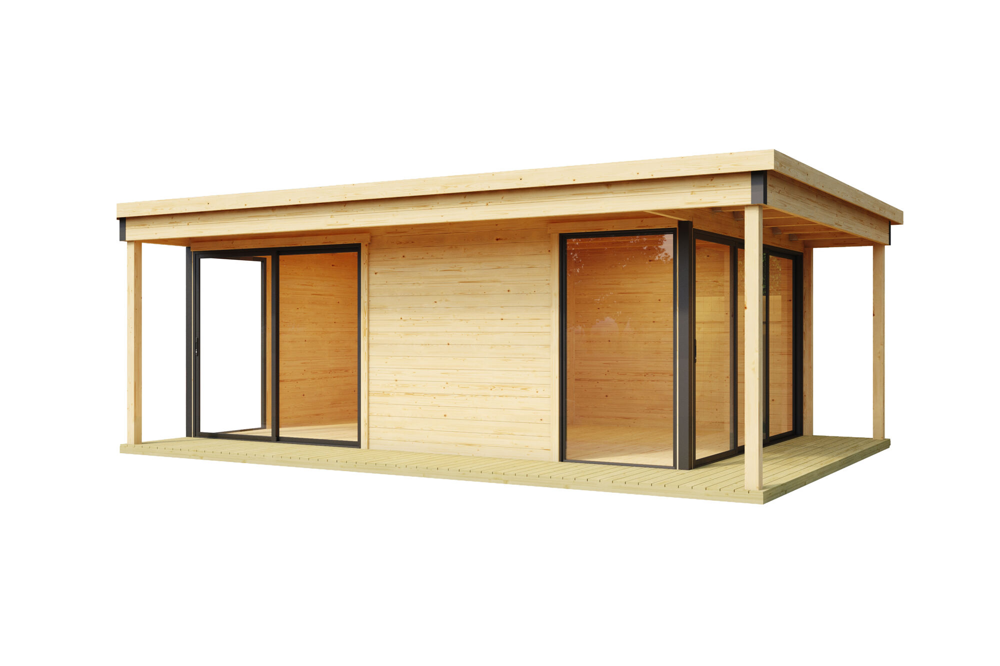 Domeo_3_Loggia_41292_white Gartenhaus Domeo 3 Loggia