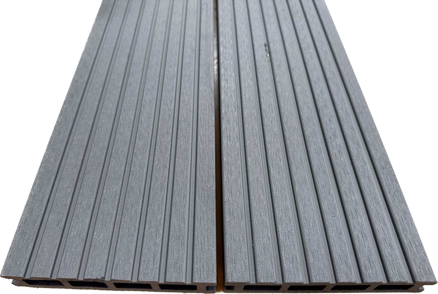 WPC Terrassendielen Hohlkammer 20 x 140 mm Grau 