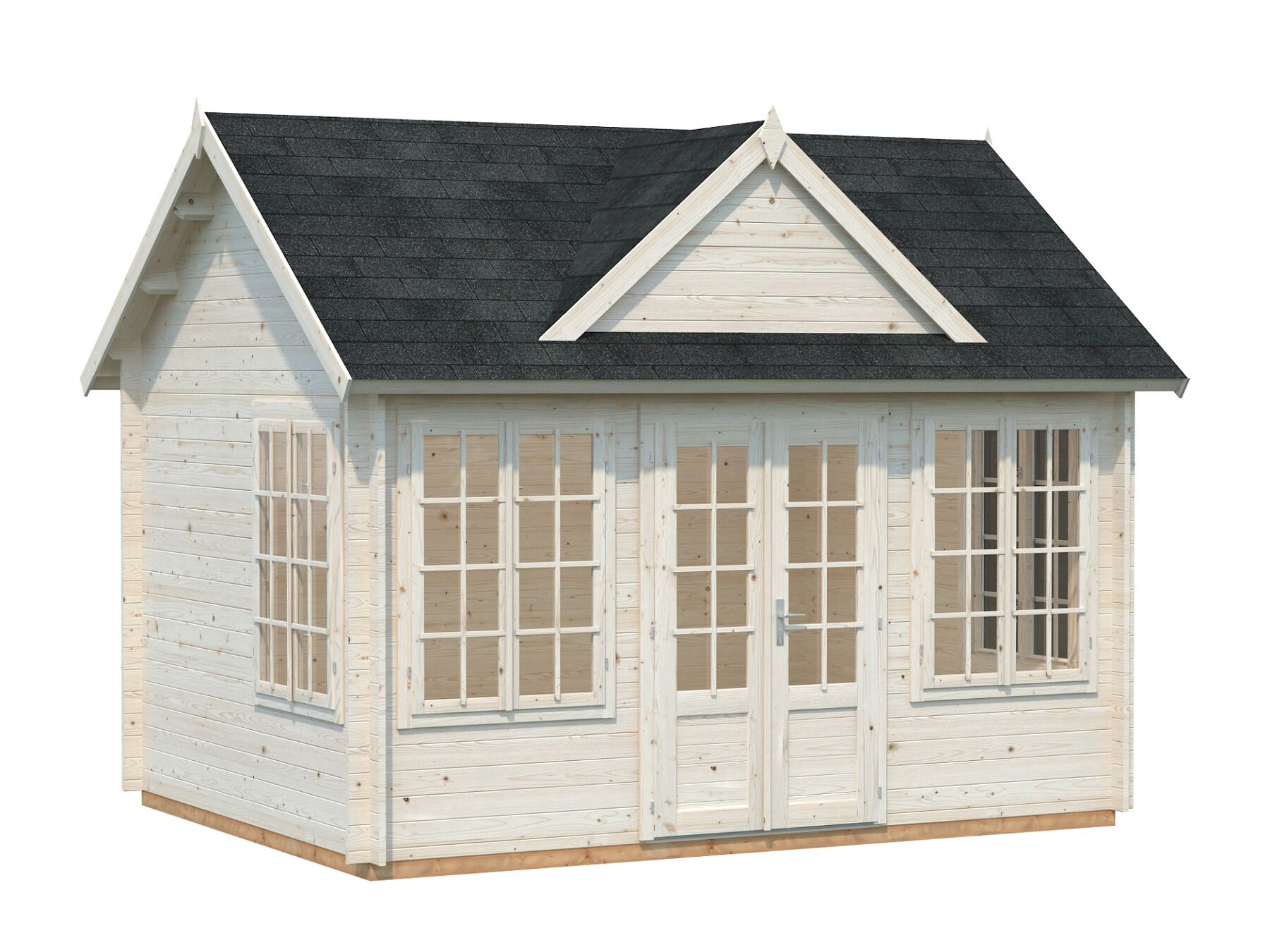 Gartenhaus Claudia 11,5 m² Transparent