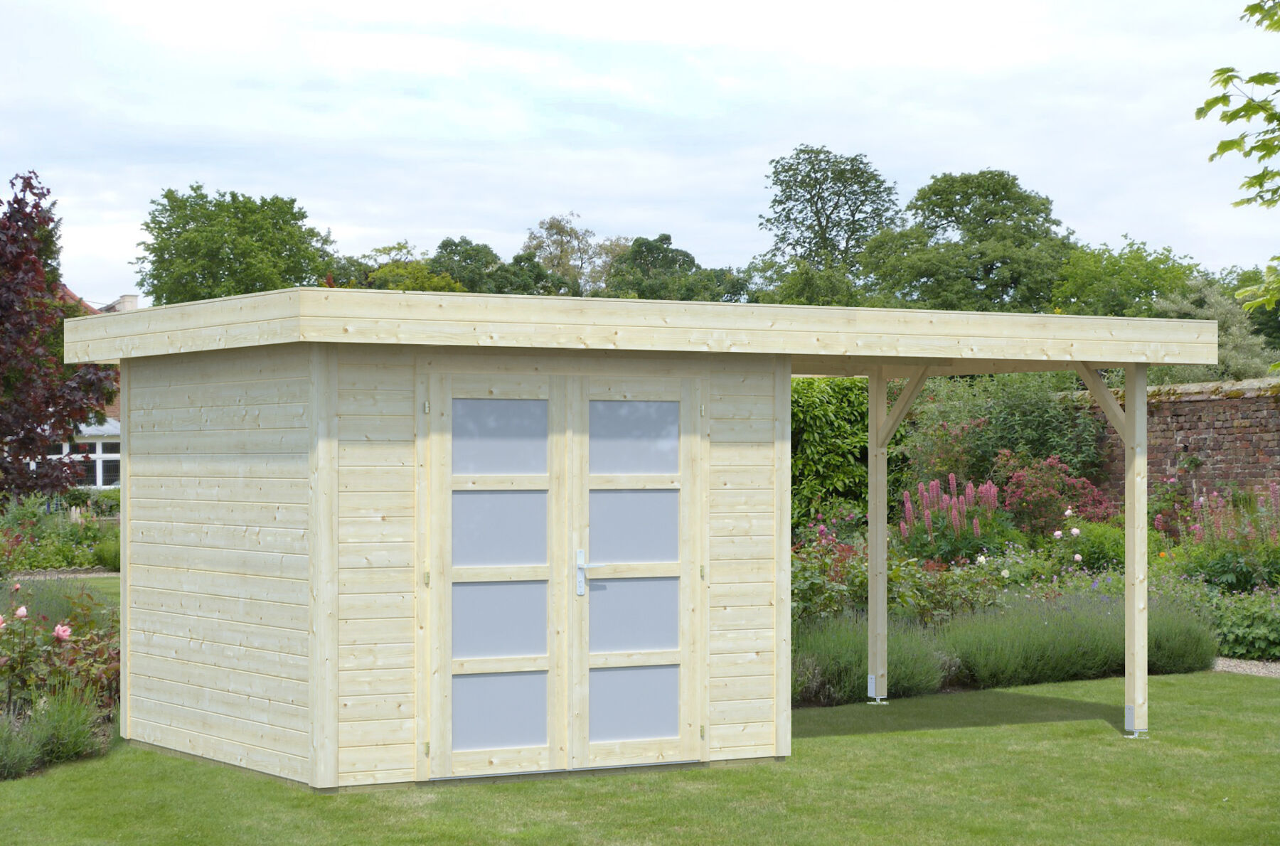 Gartenhaus Lara 6,0+5,9 m²