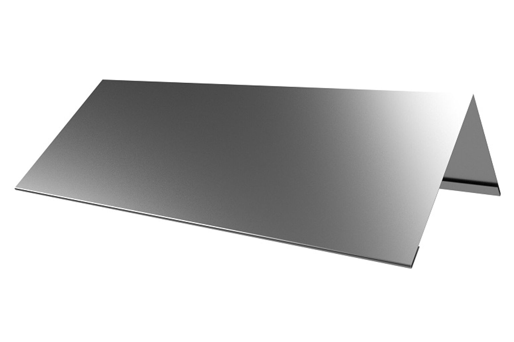 Firstbleche Silber 140 x 140 x 2000 mm