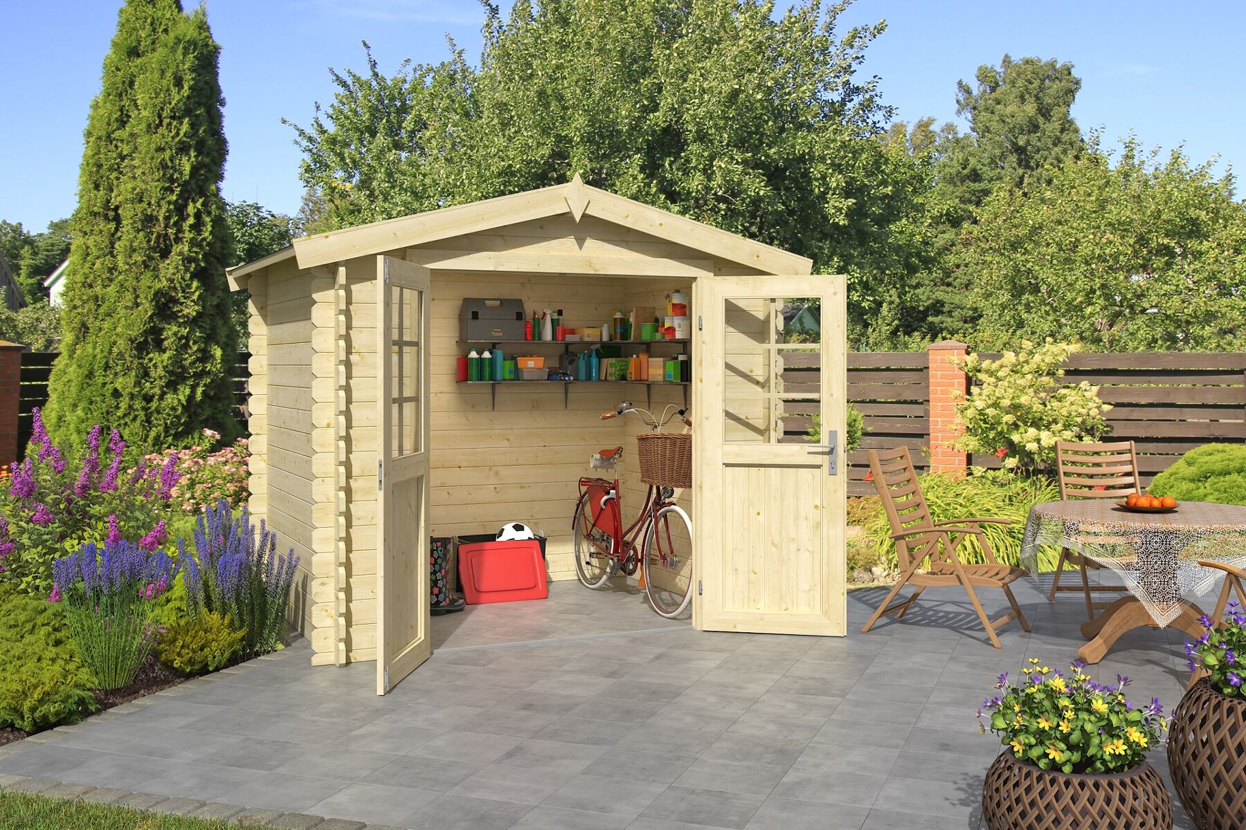 Innenarchitektur, Garten, Im Freien, Fahrrad, Topfpflanze