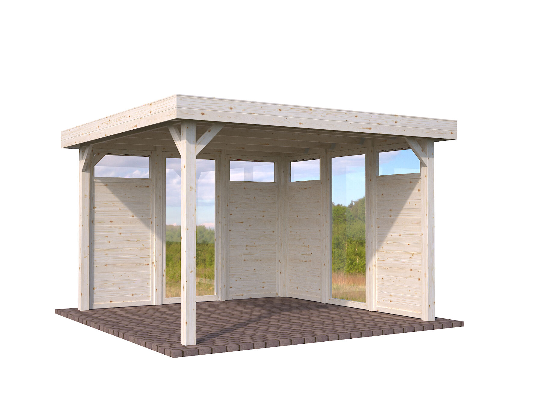 Glaselement Lucy 12,2 m²