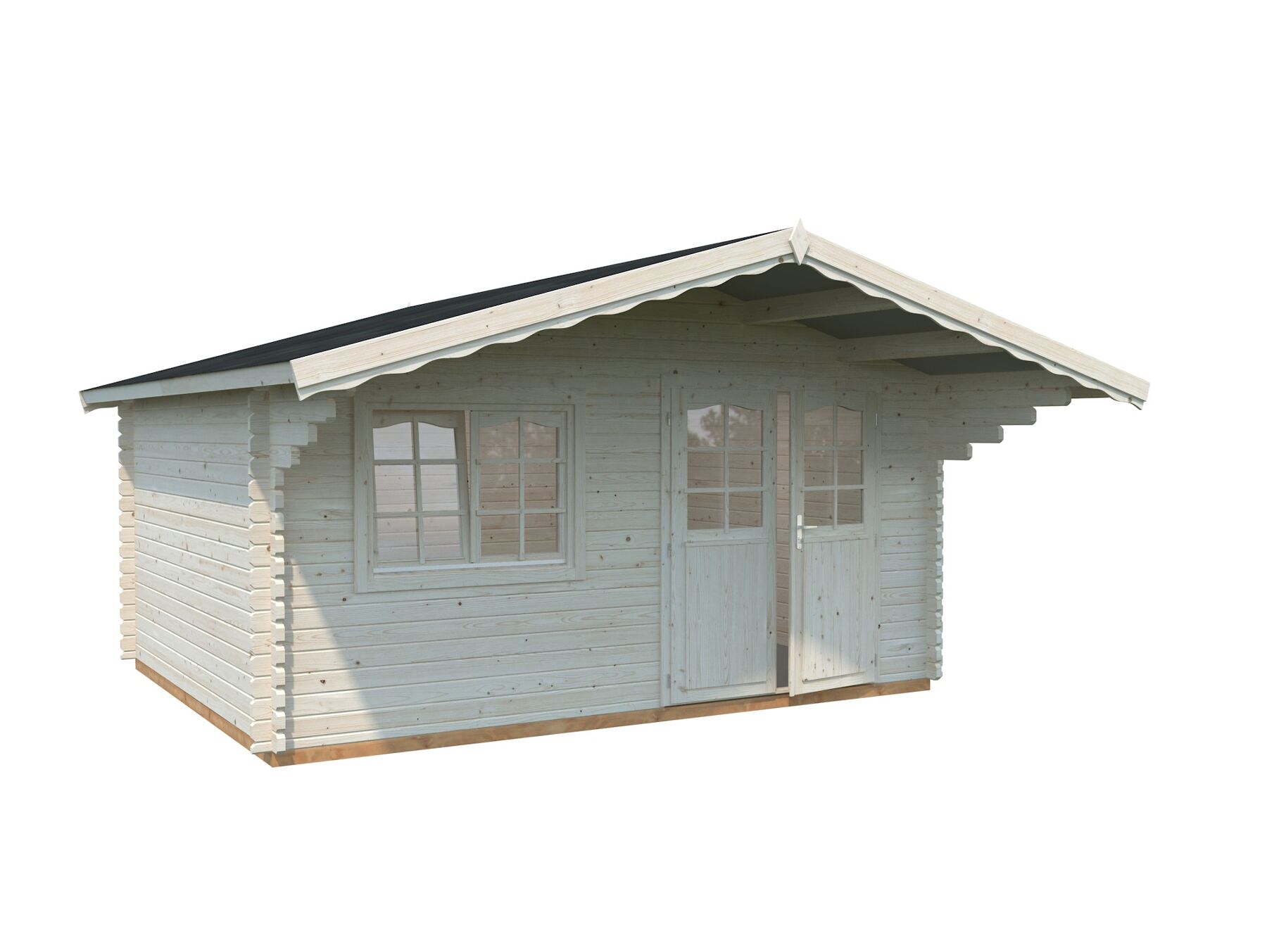 Palmako Gartenhaus Sally 15,5 m² Transparent 