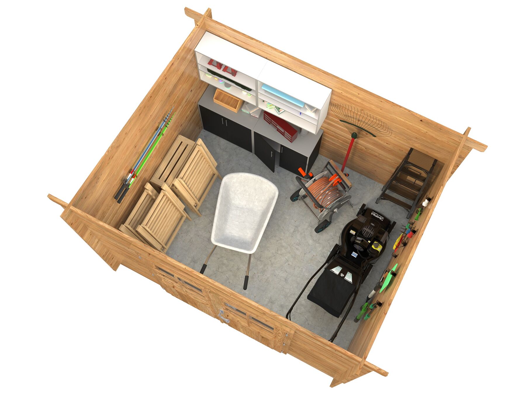 Gartenhaus Alice 6,1 m²  