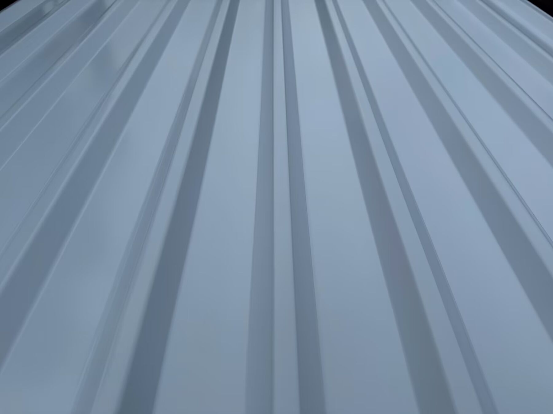 Sonderposten Trapezbleche 2,00 m Profil 18/1060, 0.50 mm Stärke, Grauweiß 9002