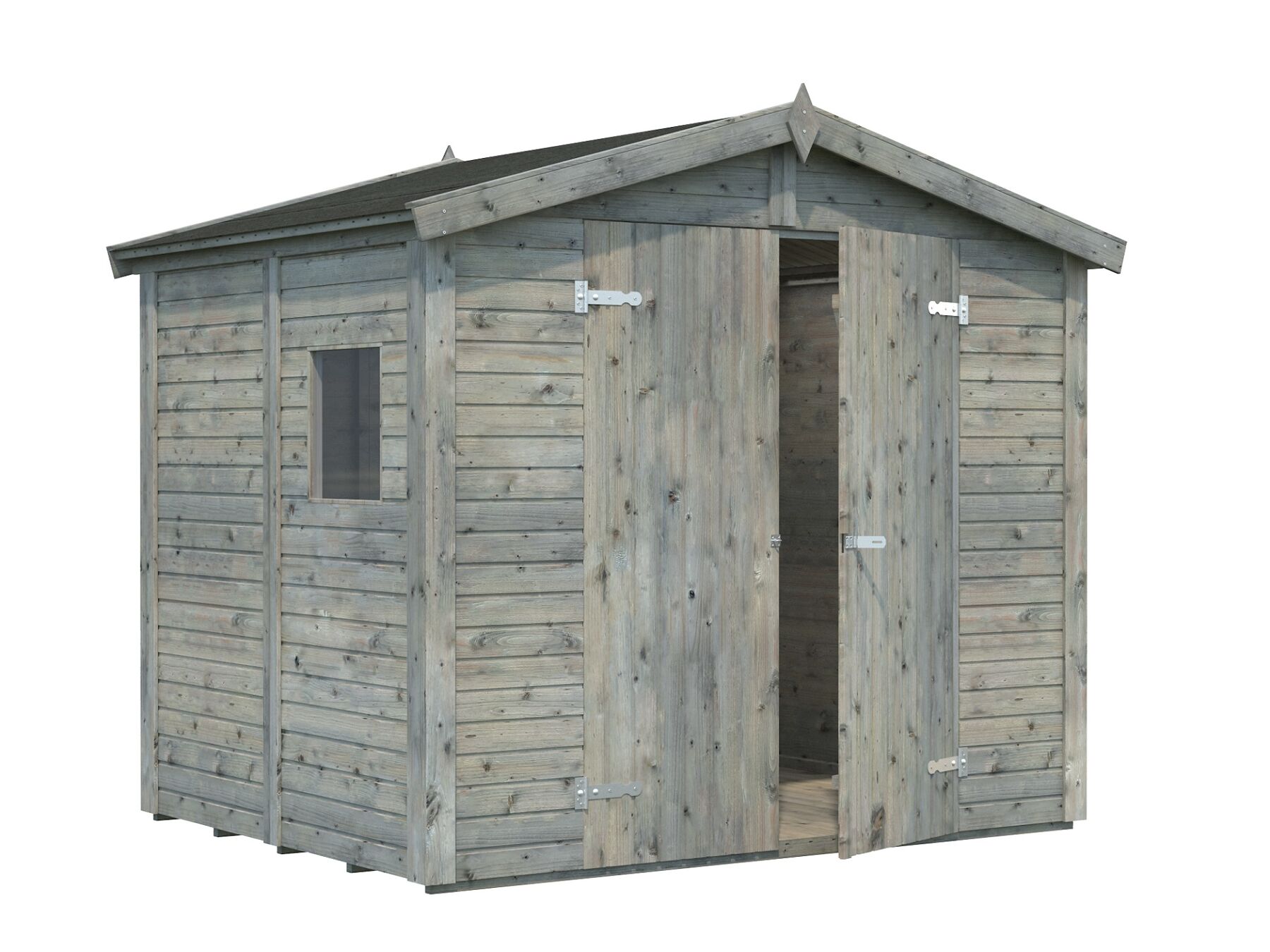 Gerätehaus Dan 4,5 m² Grau