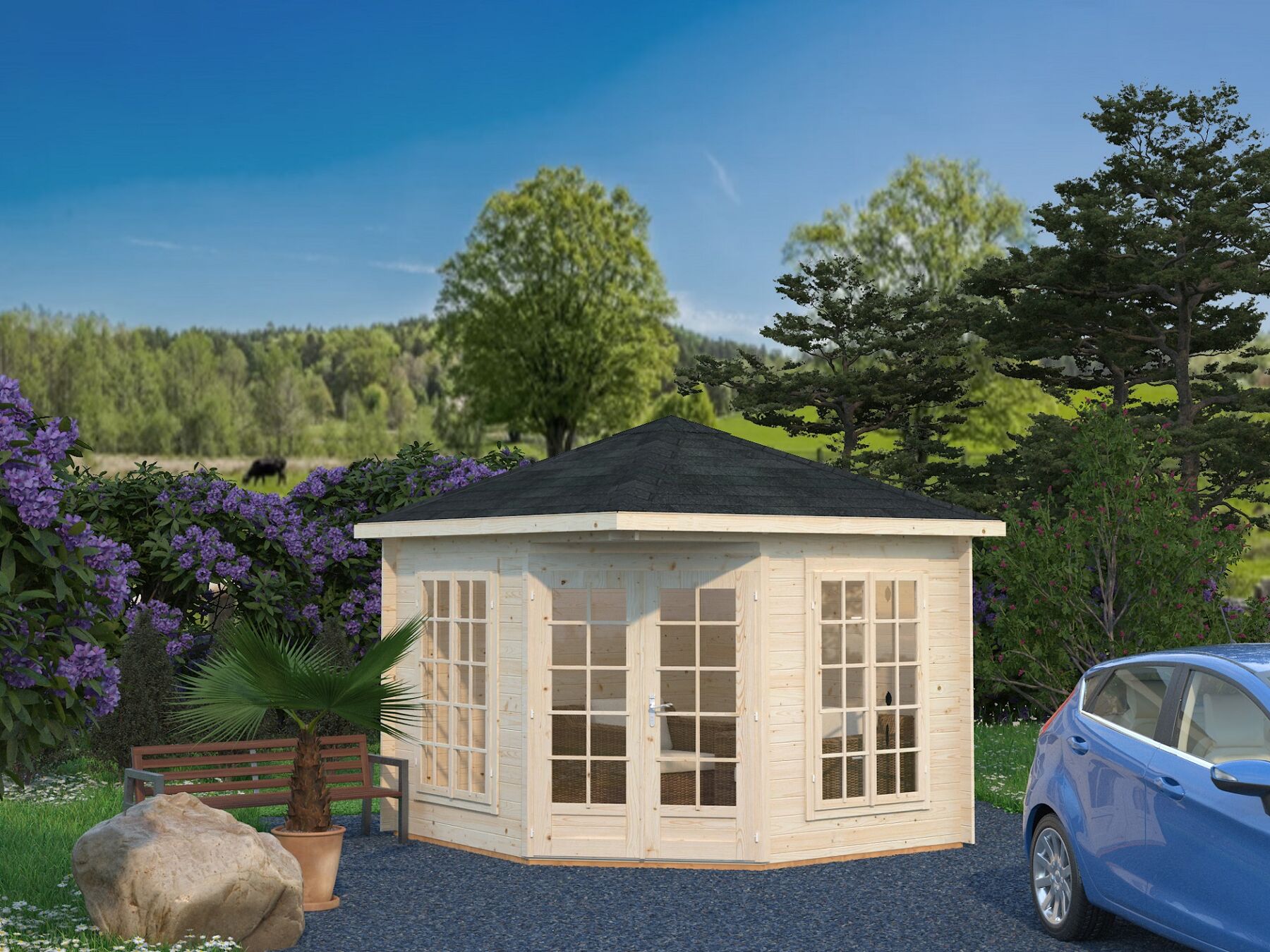 Pavillon Melanie 7,0 m²