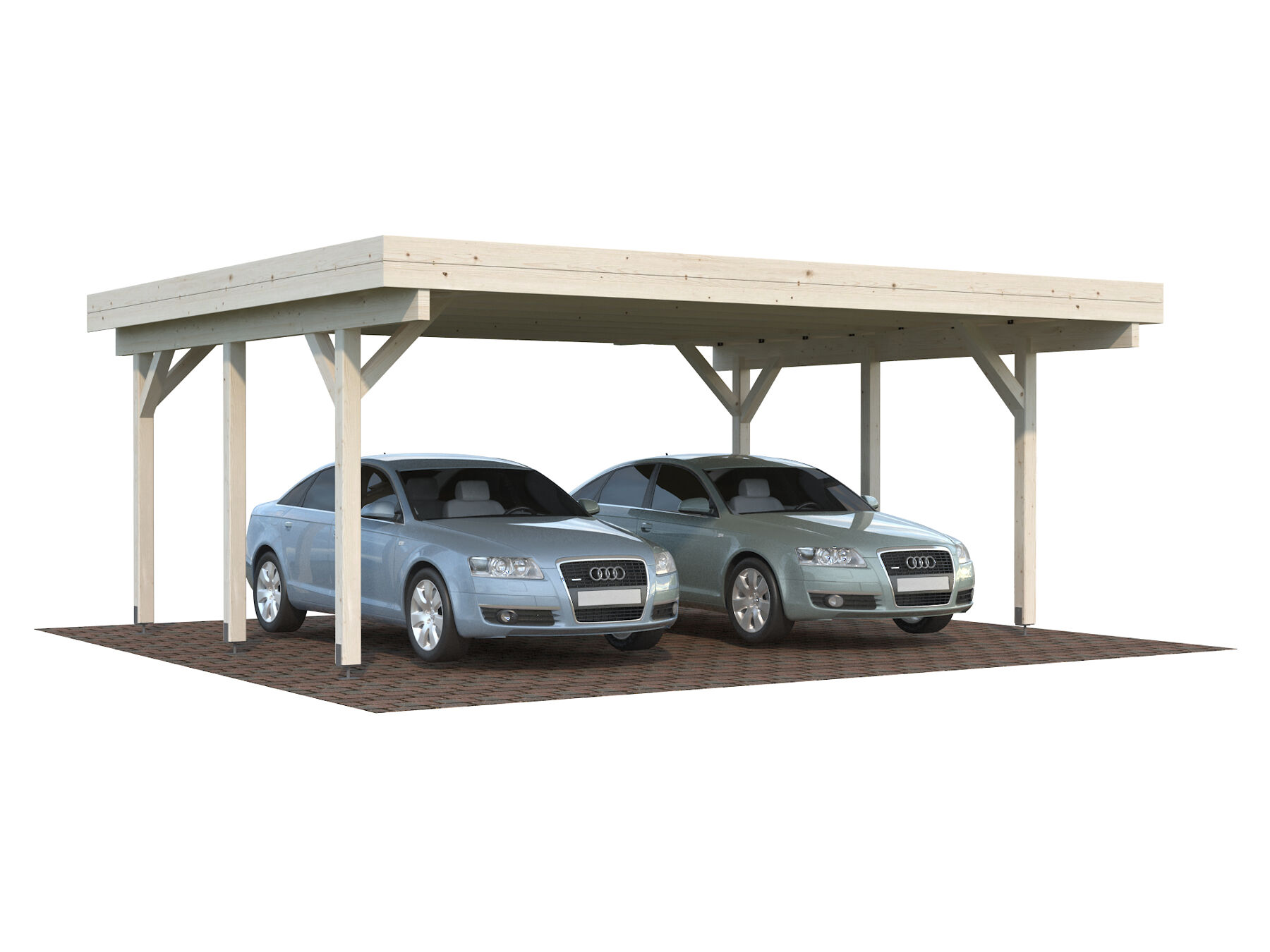 Doppelcarport Karl 20,6 m²