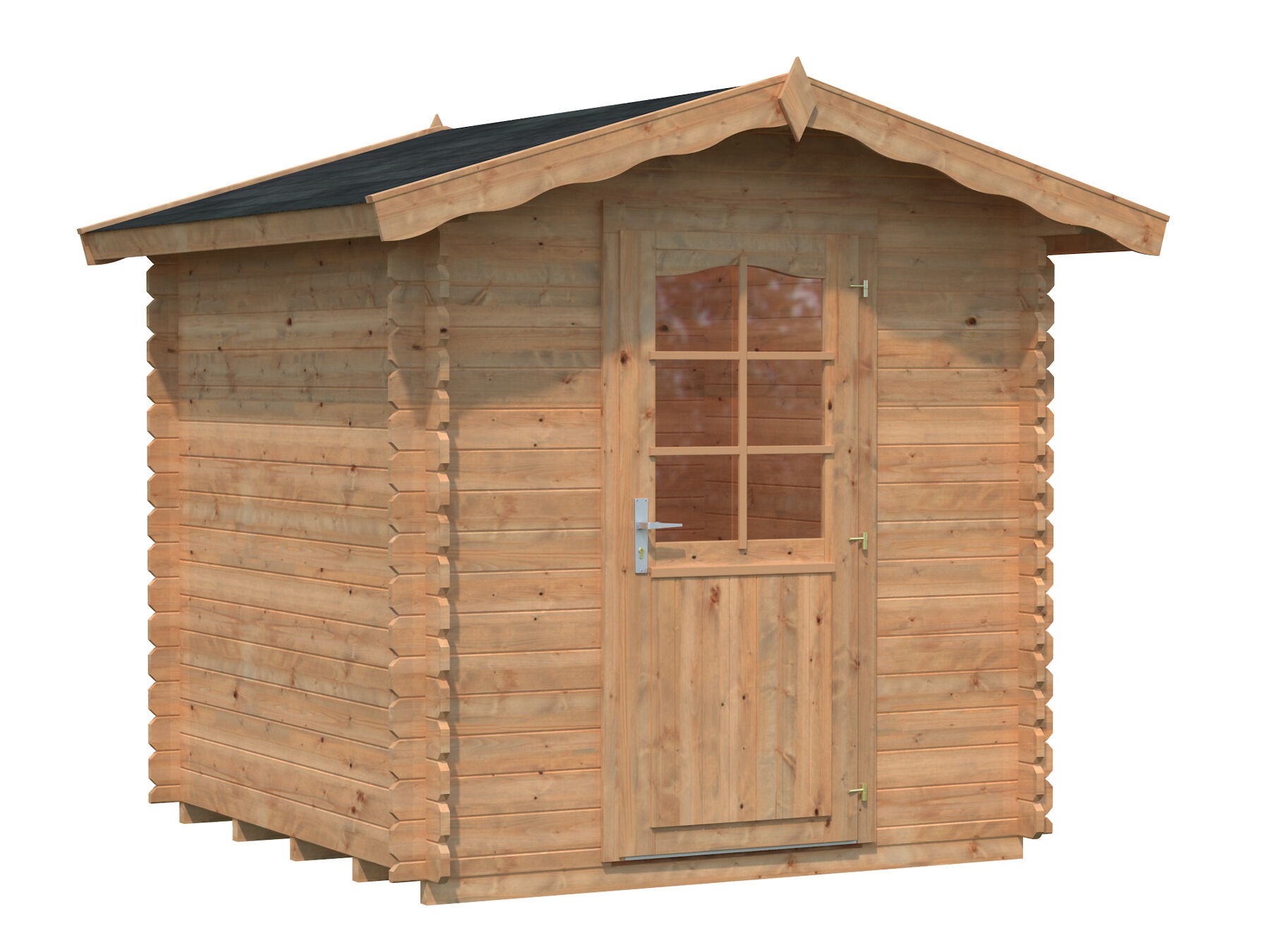 Palmako Gartenhaus Vivian 3,8 m² Hellbraun