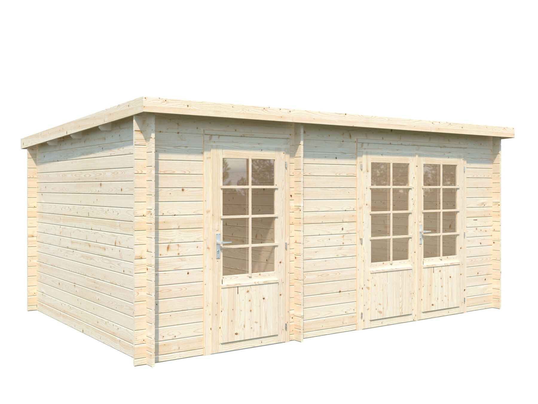 Gartenhaus Ella 13,1 m² Transparent 