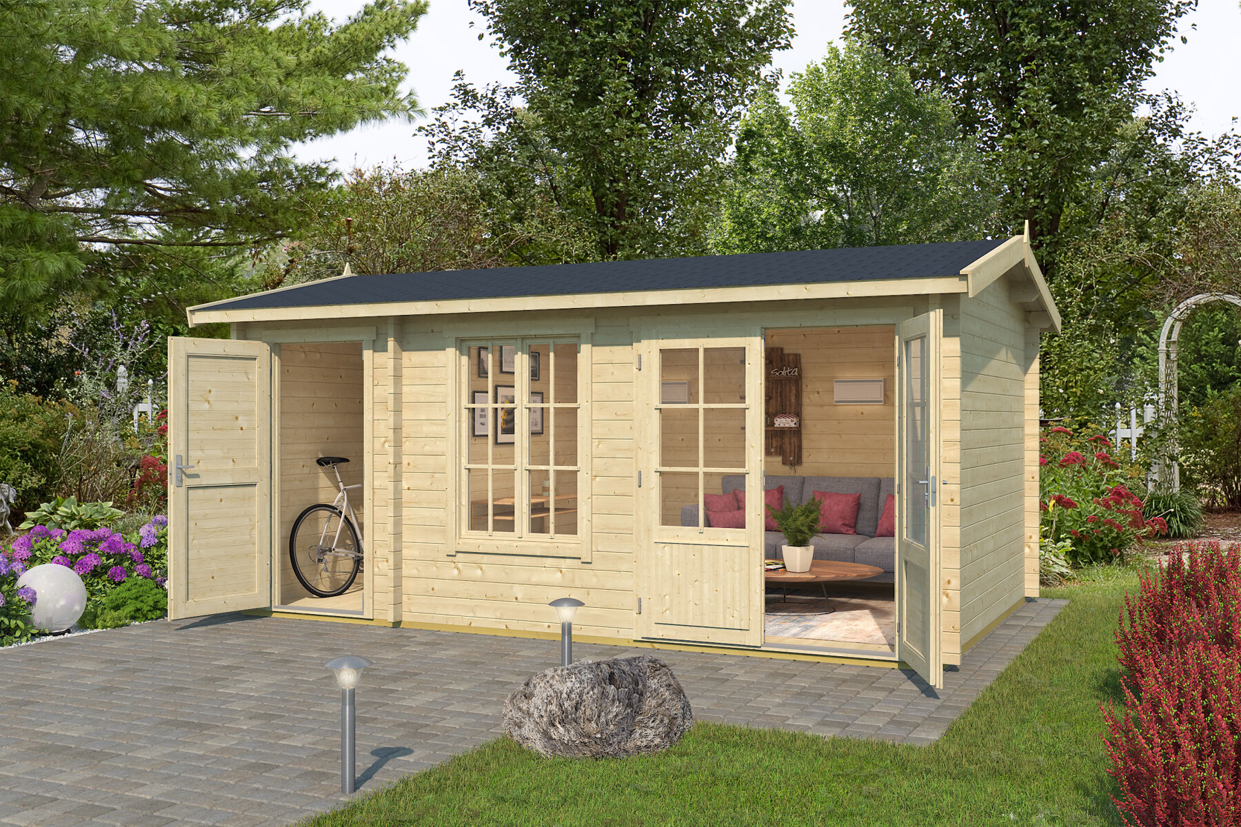 Gartenhaus Wrexham 2
