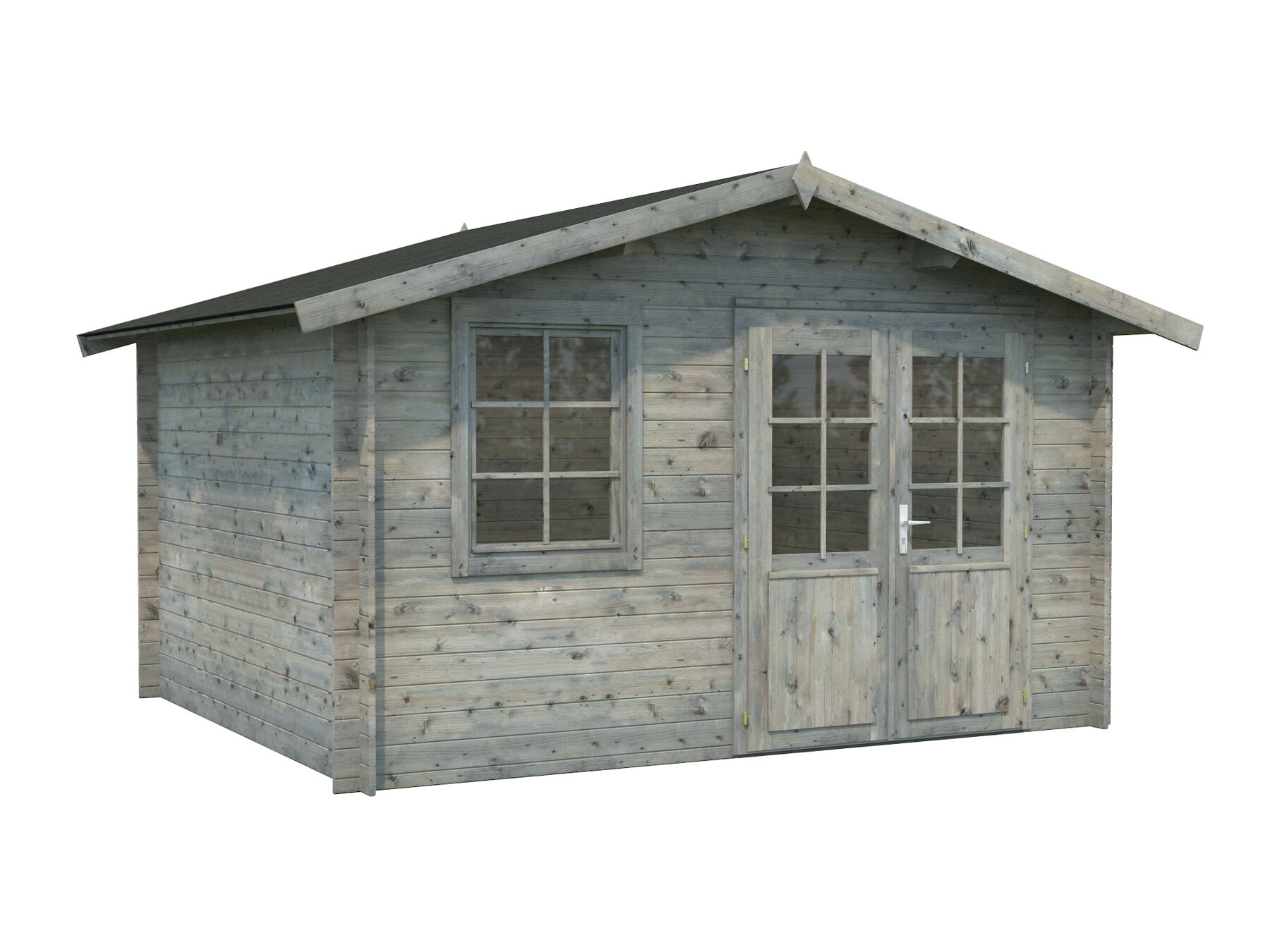 Palmako Gartenhaus Klara 10,4 m² Grau