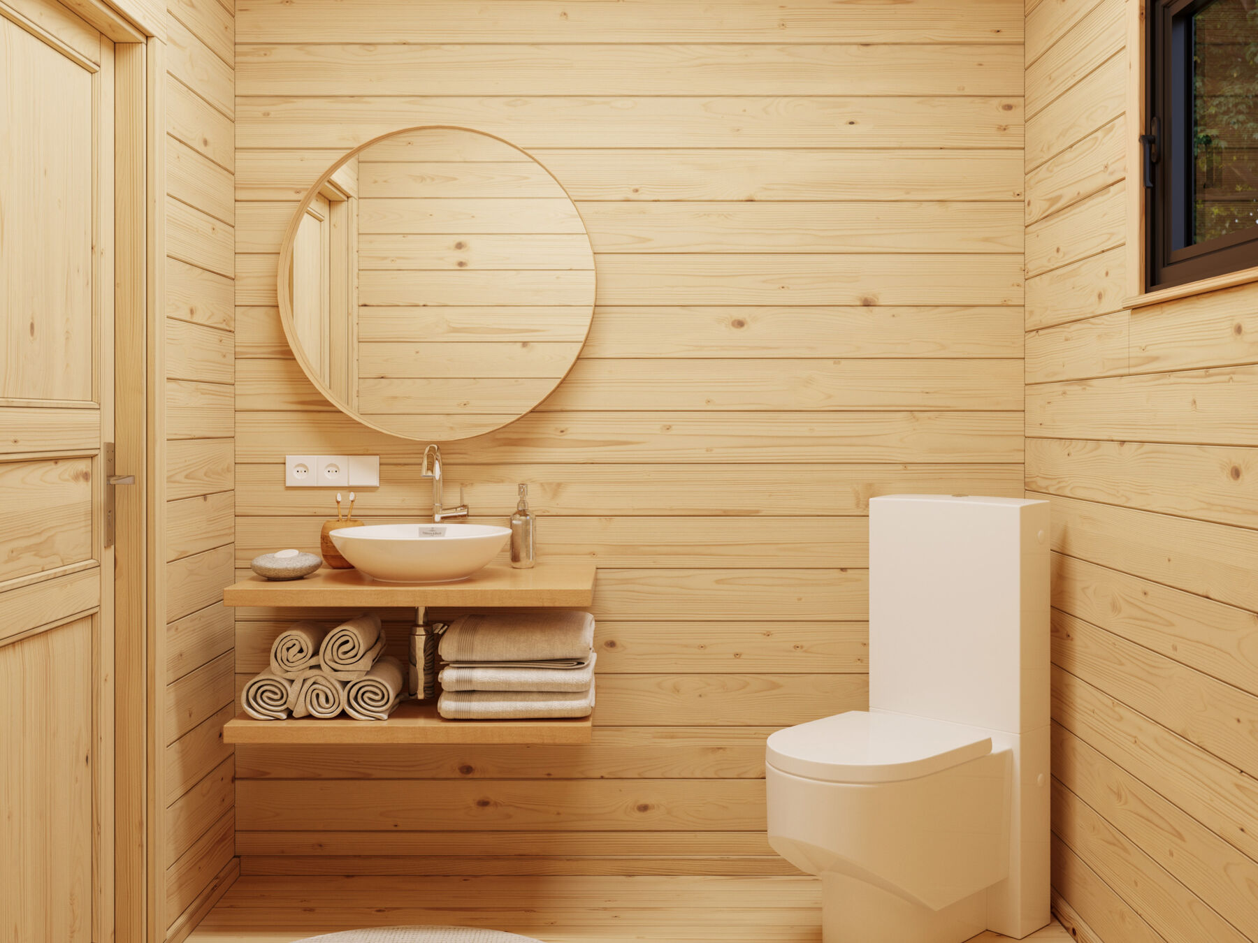 Ferienhaus Cecilia 27,2 m² mit ISO-Glas Schiebetür