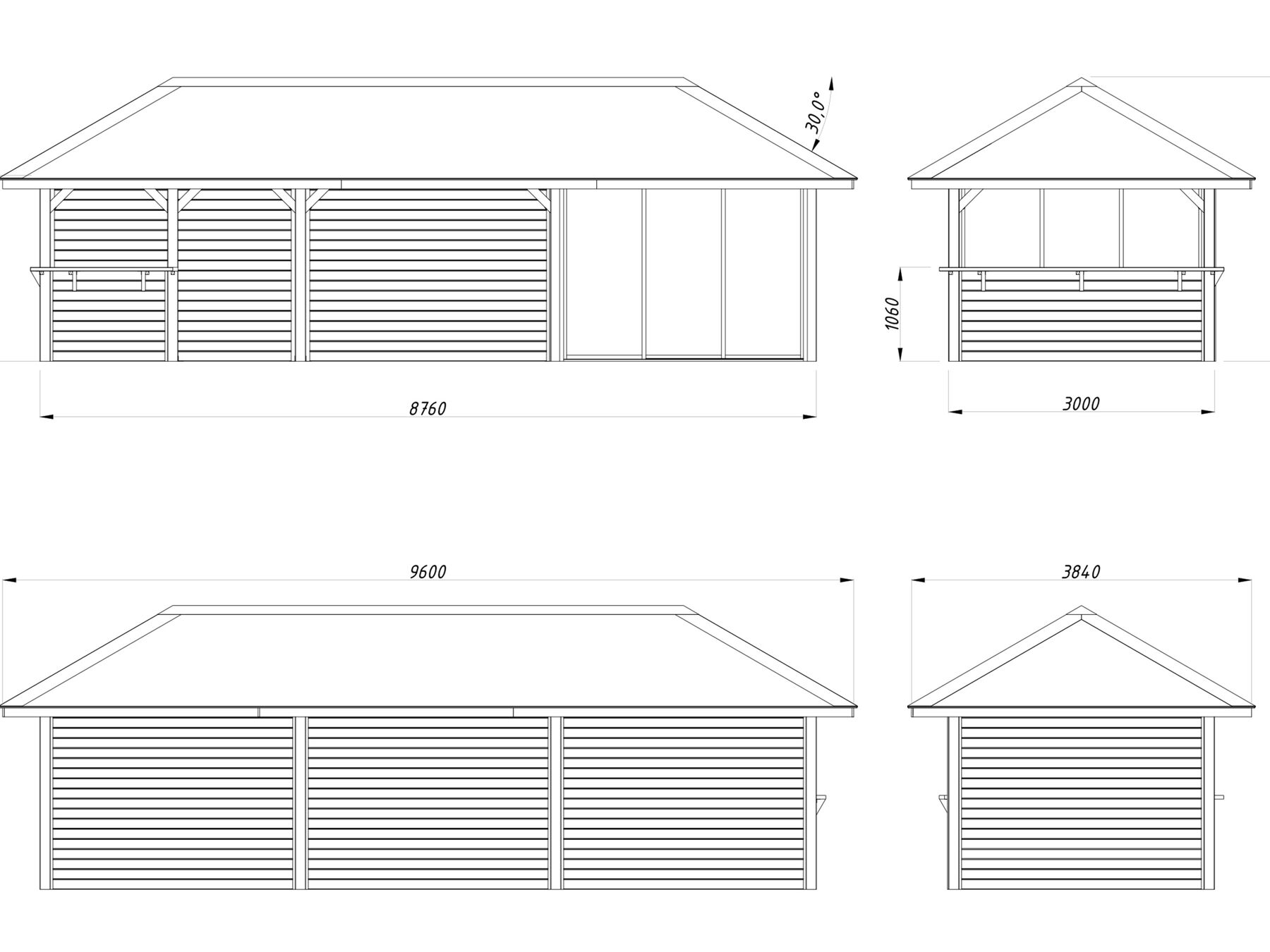 Garage, Drinnen, Fenster