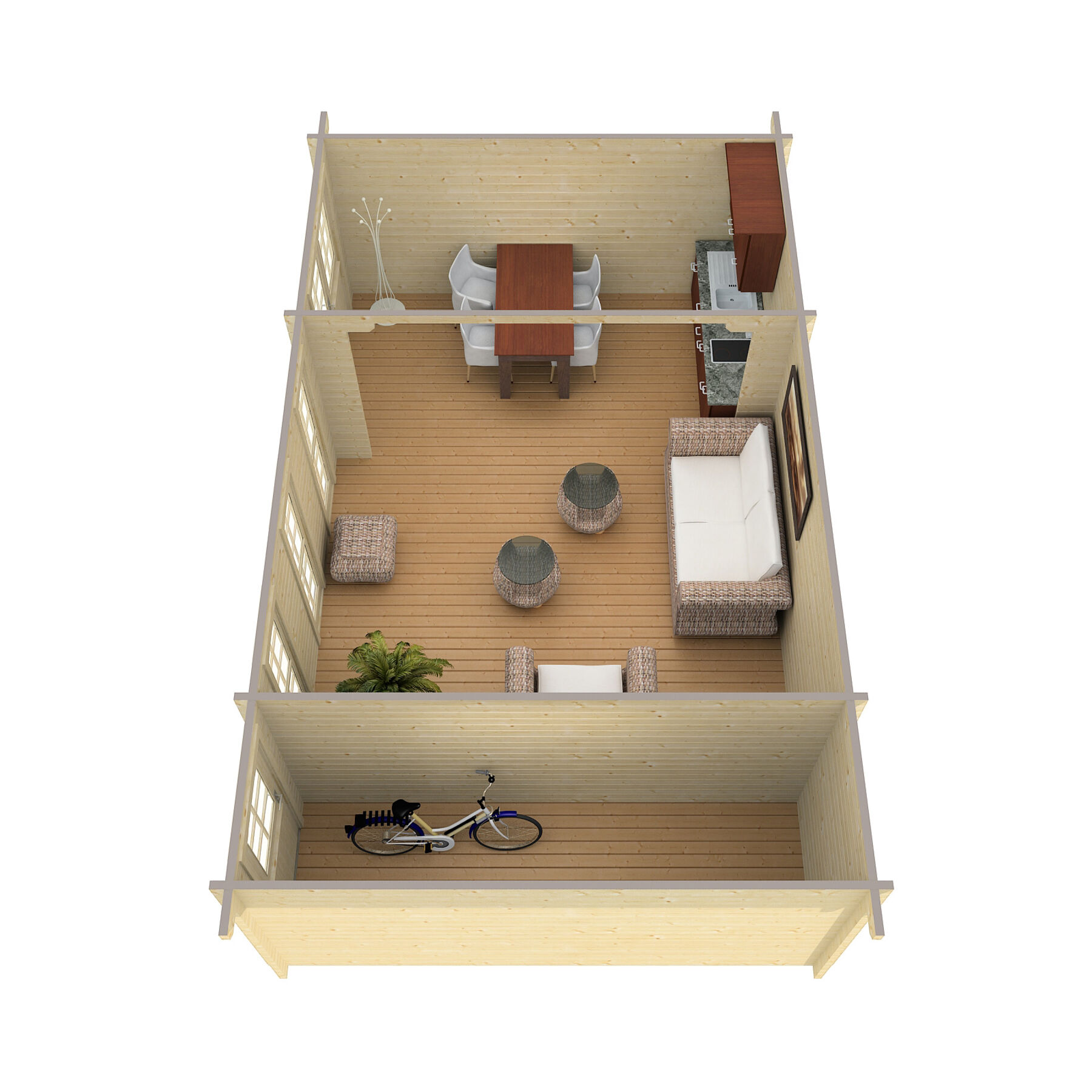Ferienhaus Leon B 70