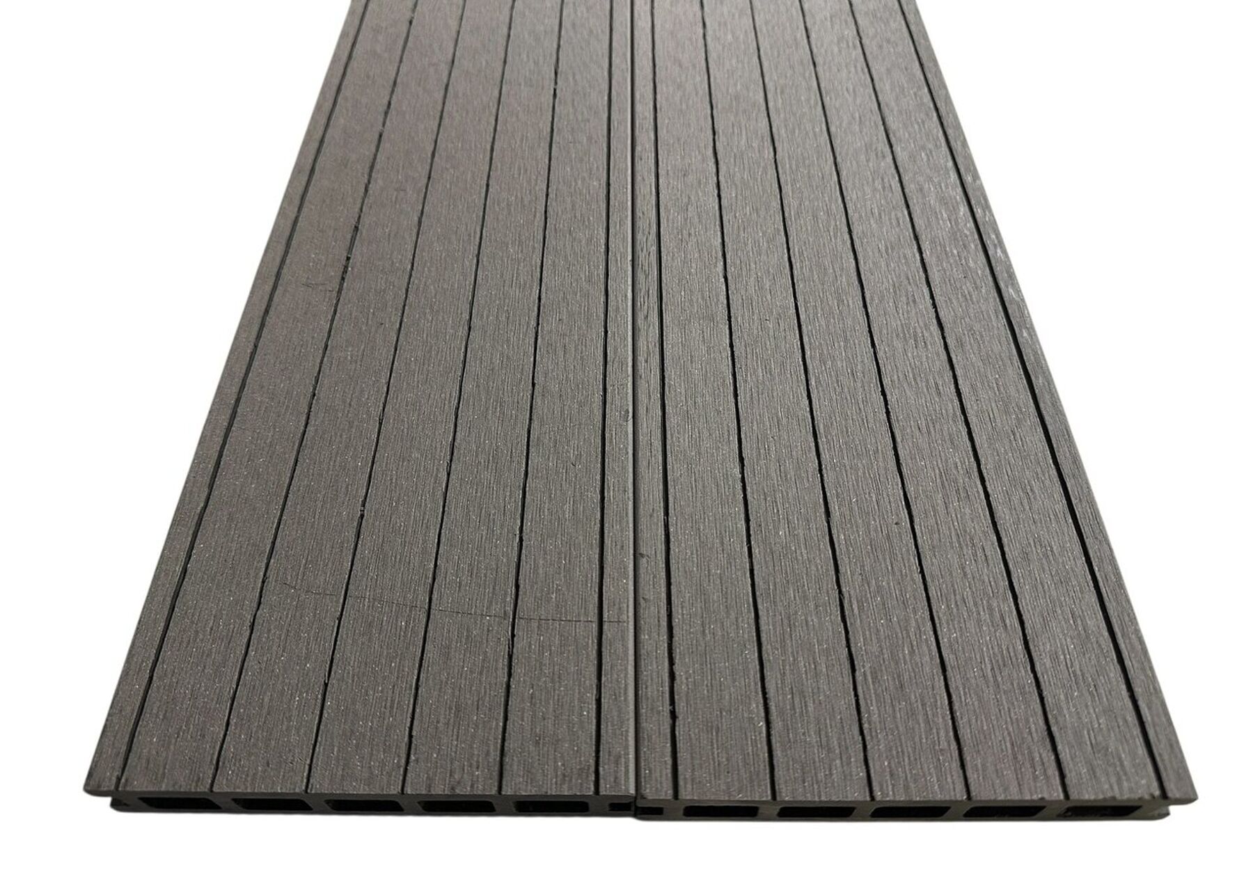 WPC Terrassendielen Hohlkammer 22 x 140 mm Grau WPC Terrassendielen Hohlkammer 22 x 140 mm Grau