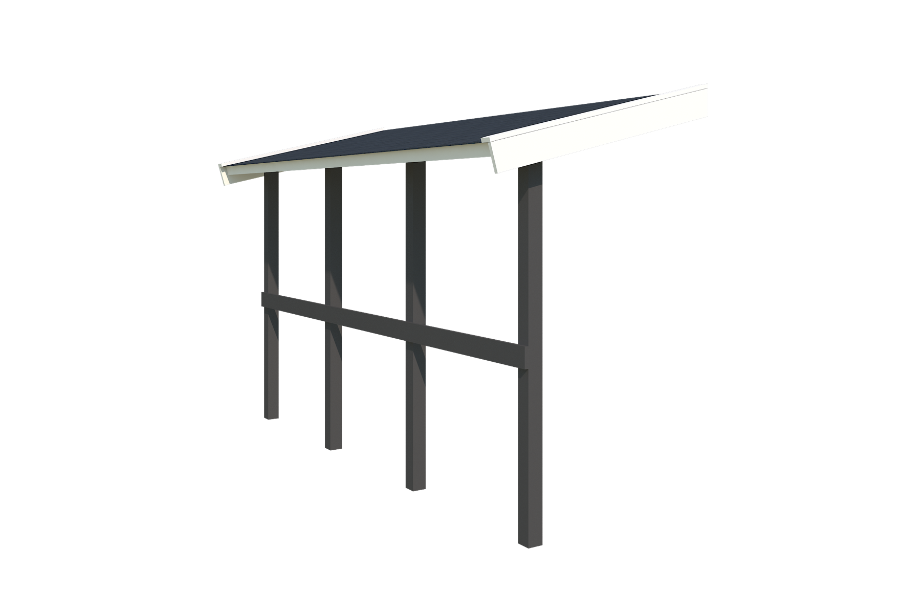 Schleppdach 90 x 300