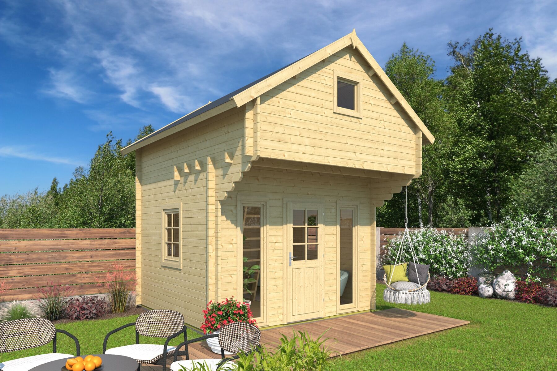 Gartenhaus Bunkie Alberta