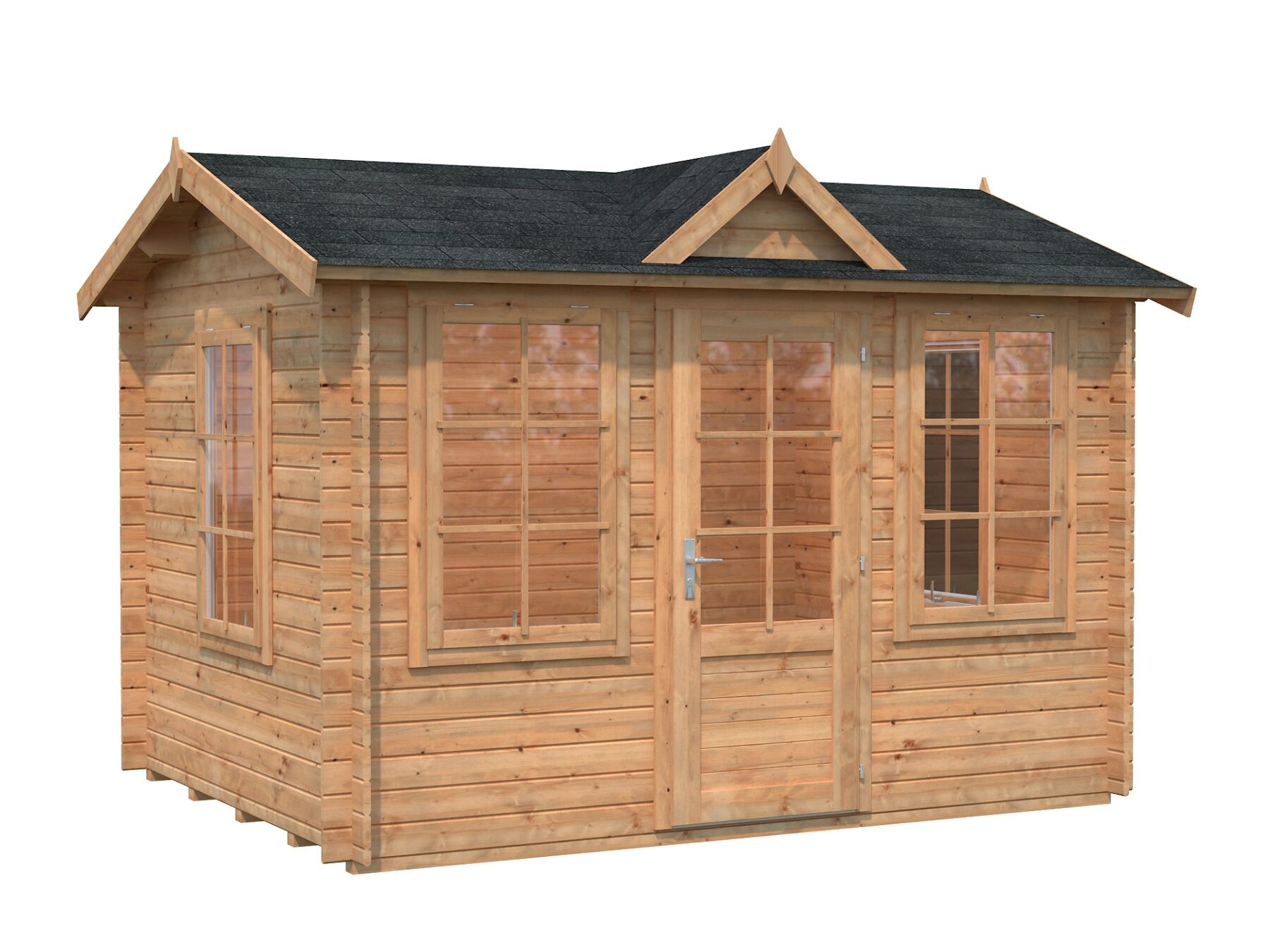 Gartenhaus Claudia 7,4 m² Grau 