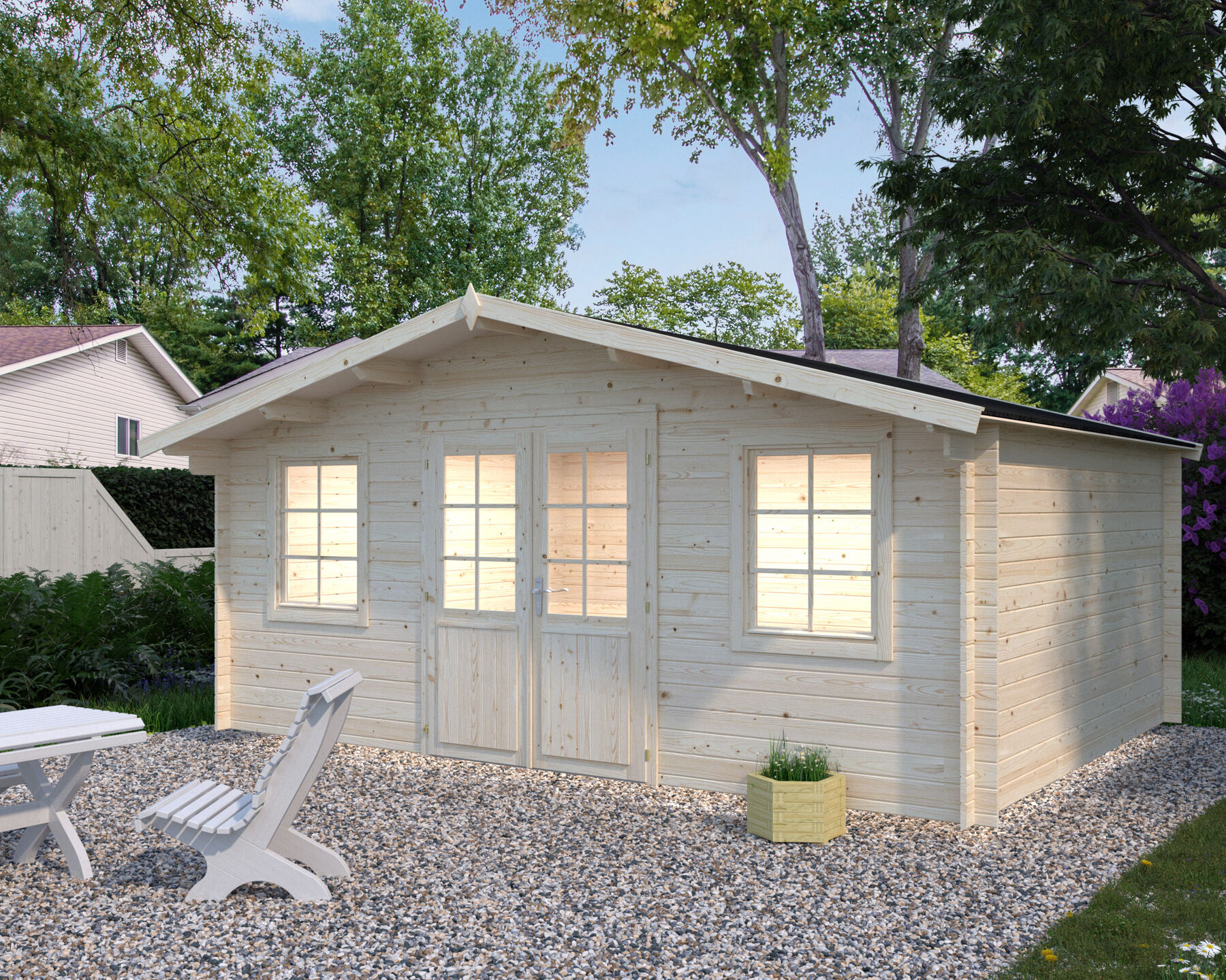 Palmako Gartenhaus Klara 17,0 m²