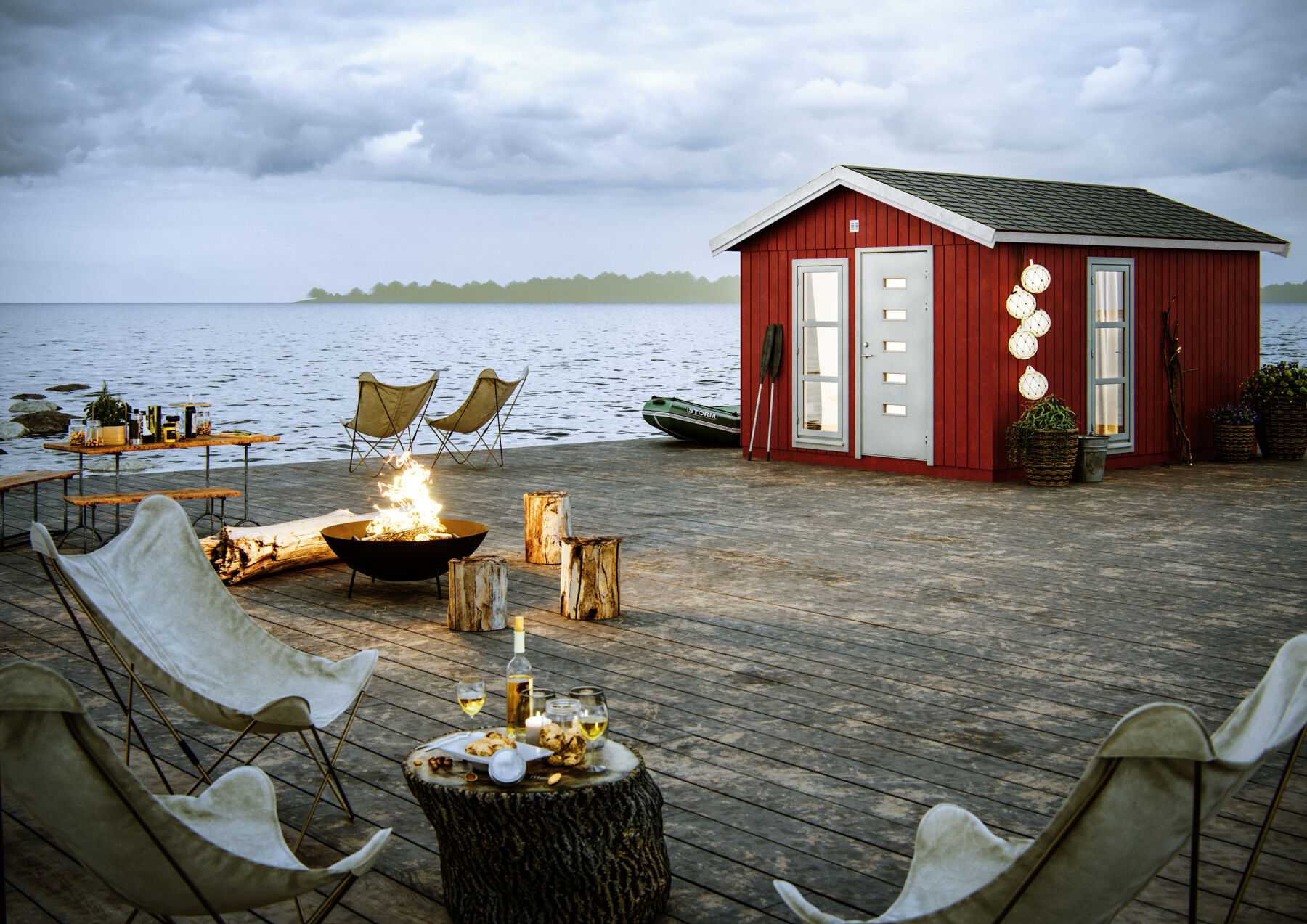 Nordic-Haus Ly 13,6 m²