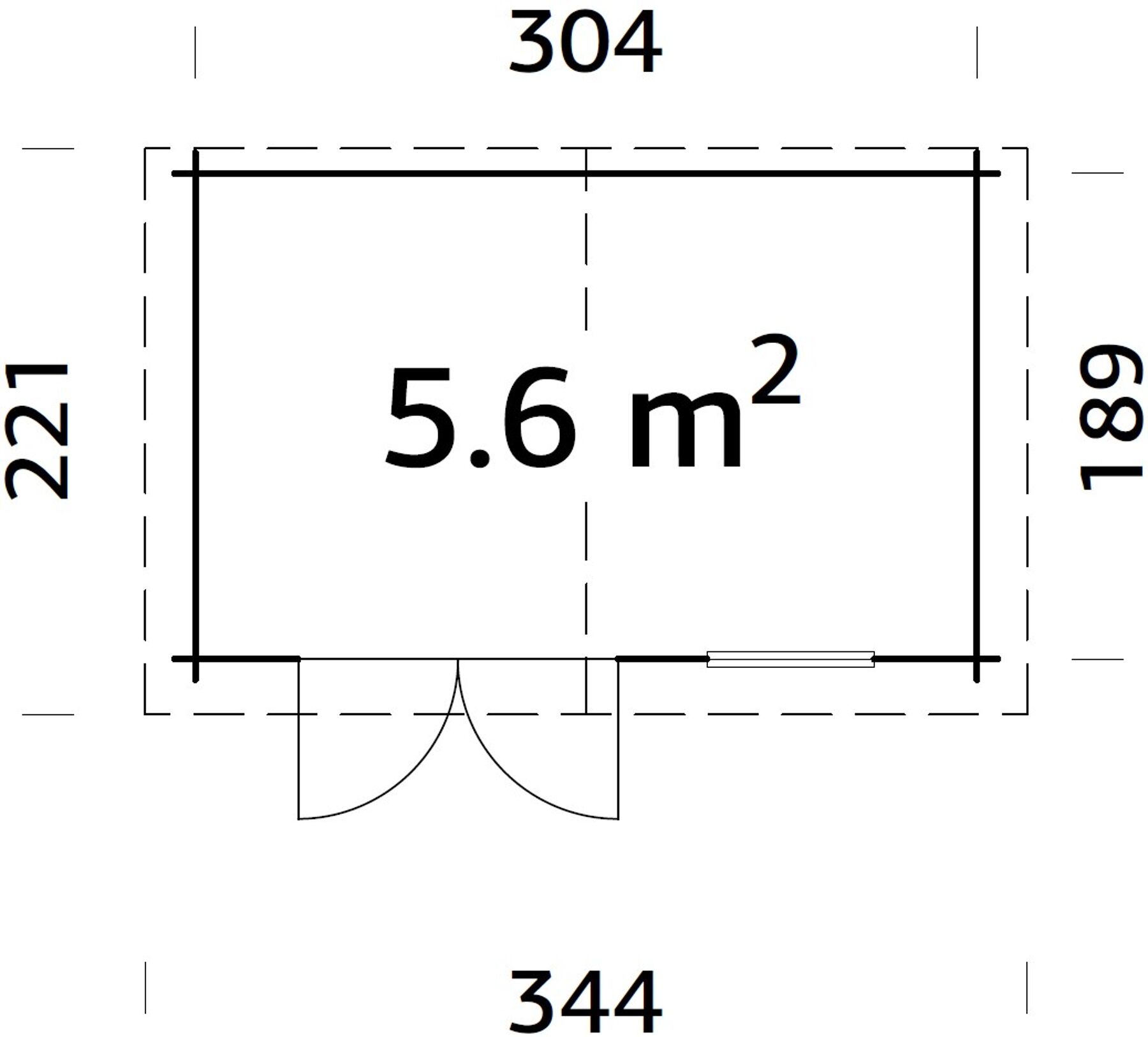 Gerätehaus WW-99 FSC Mix