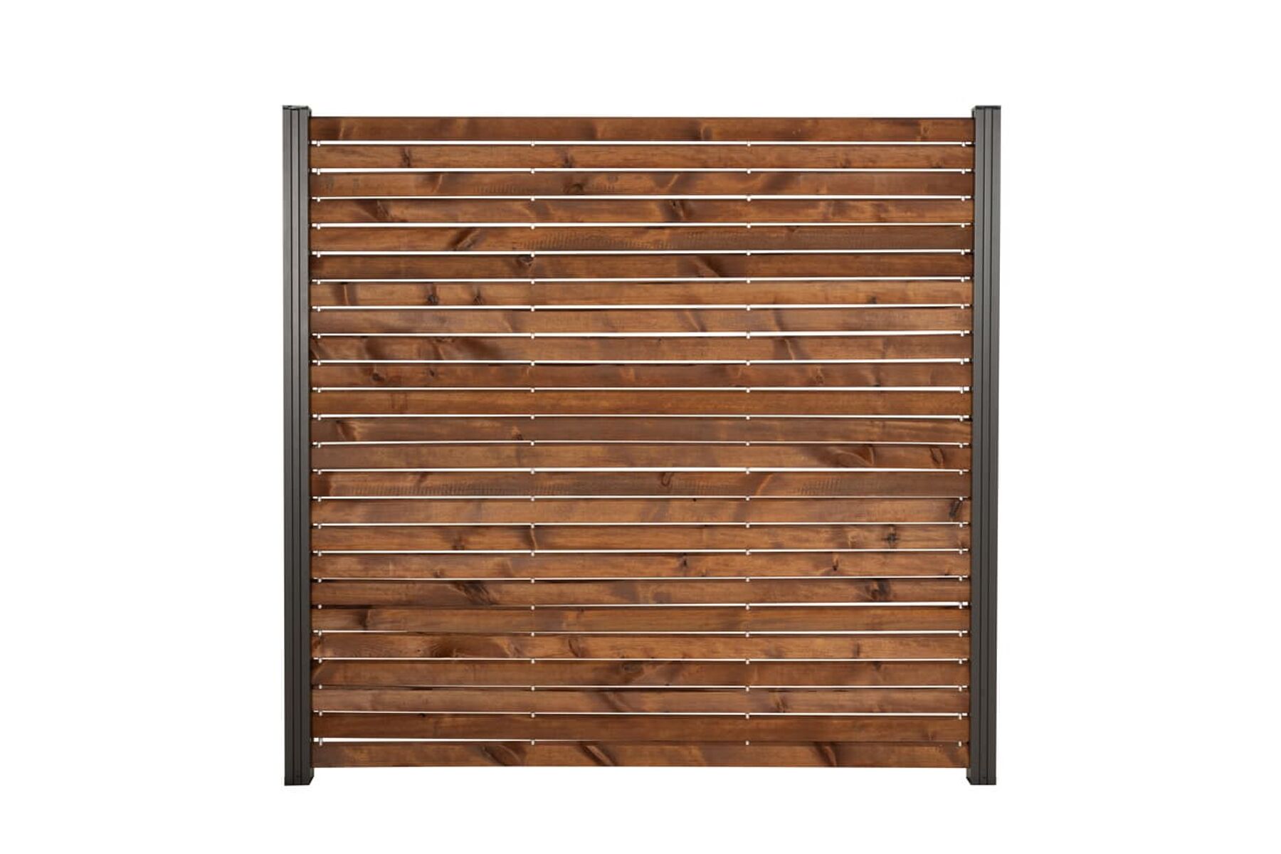 Sichtschutzzaun, Craftwood Braun 180 x 180 cm