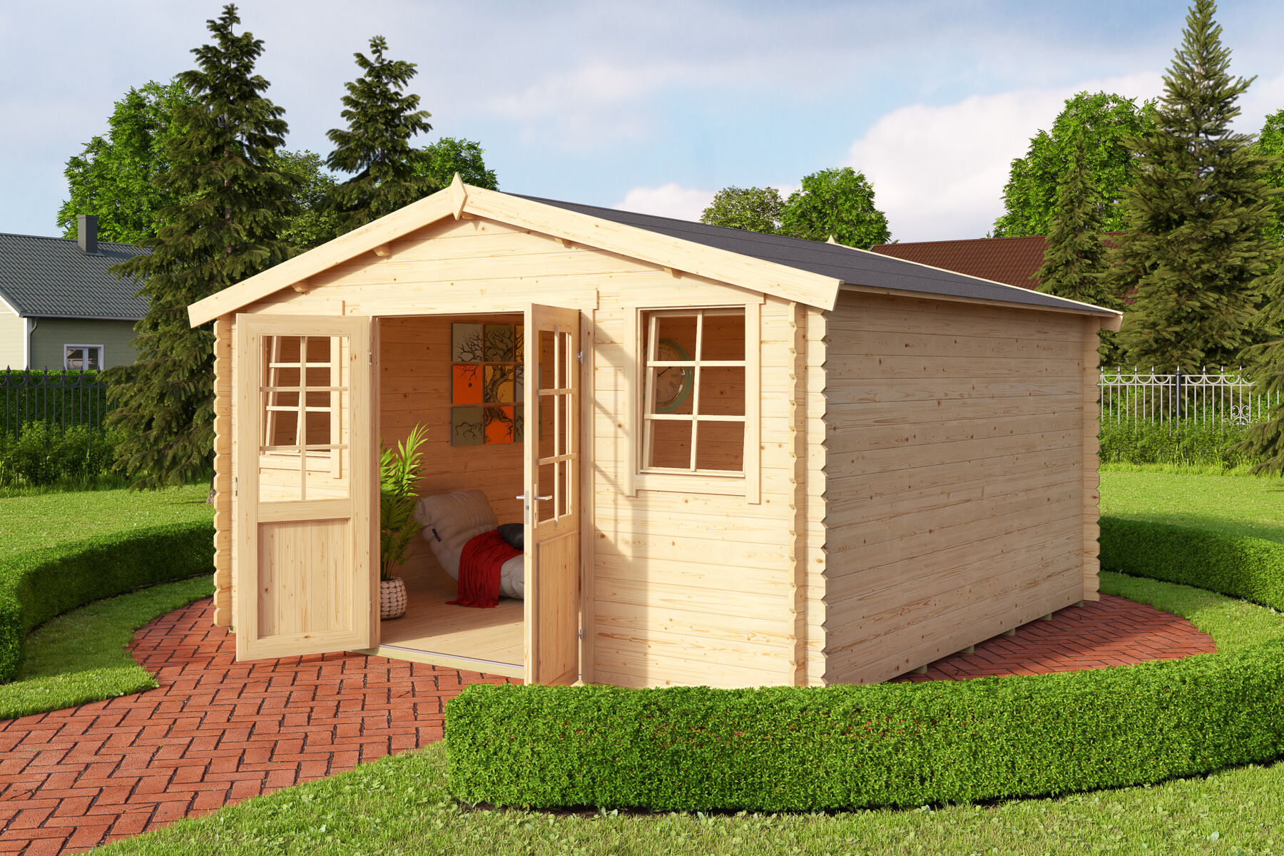 Gartenhaus Wels 4, 14.8 m² Nutzfläche