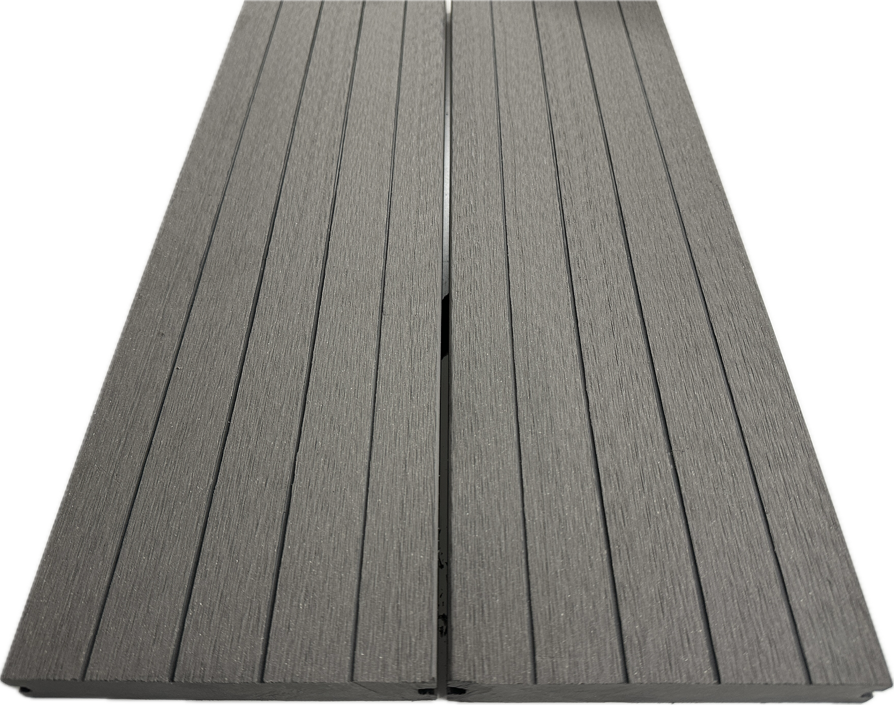 WPC Terrassendielen, Massiv Hellgrau 21x145x4000 mm WPC Terrassendielen, Massiv Hellgrau 21x145x4000 mm
