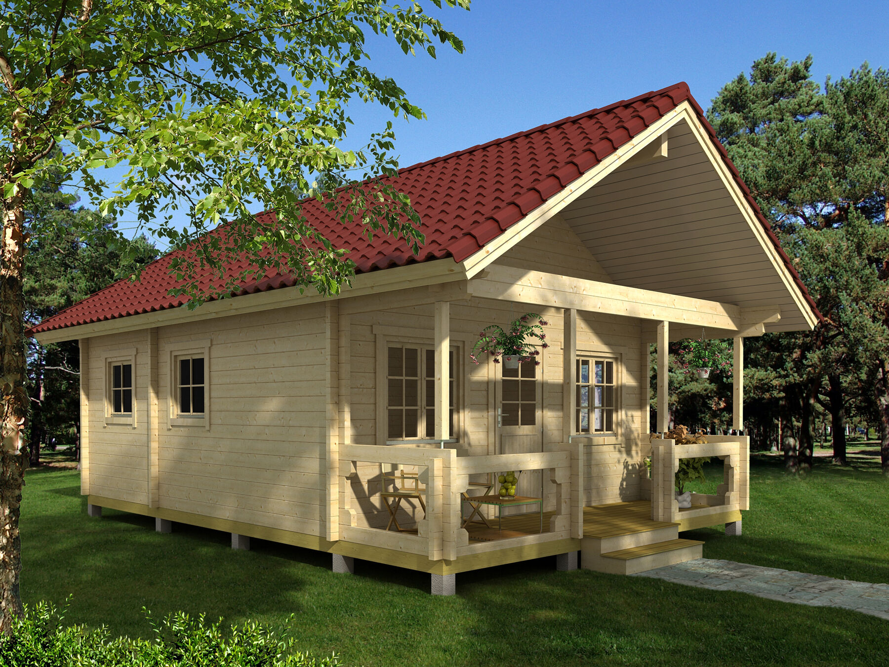 Ferienhaus Canada Platin  44,6 m²