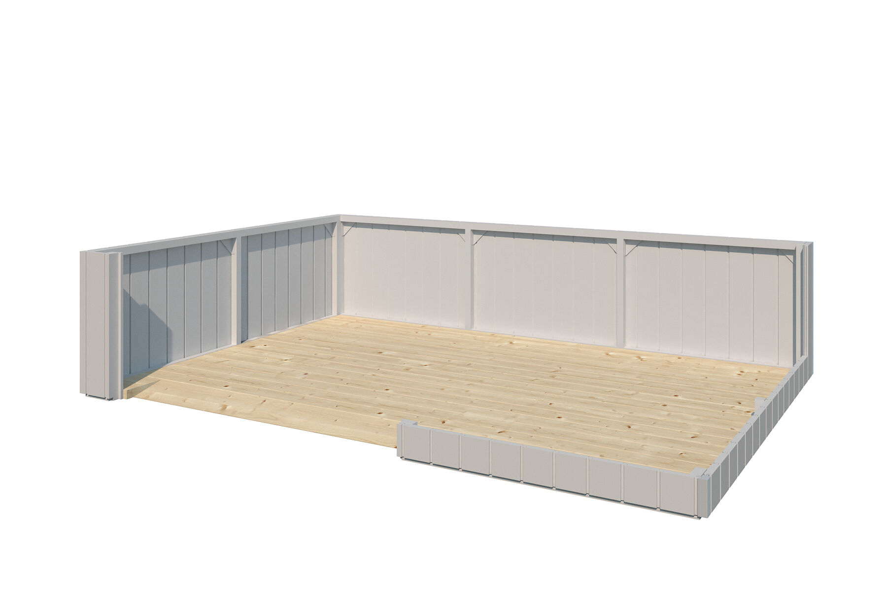 Gartenhaus Nele Cube M - 8,07 m²