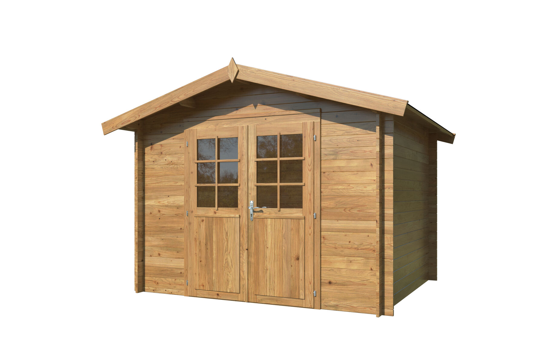 Gartenhaus Valentine 6,1 m² Braun