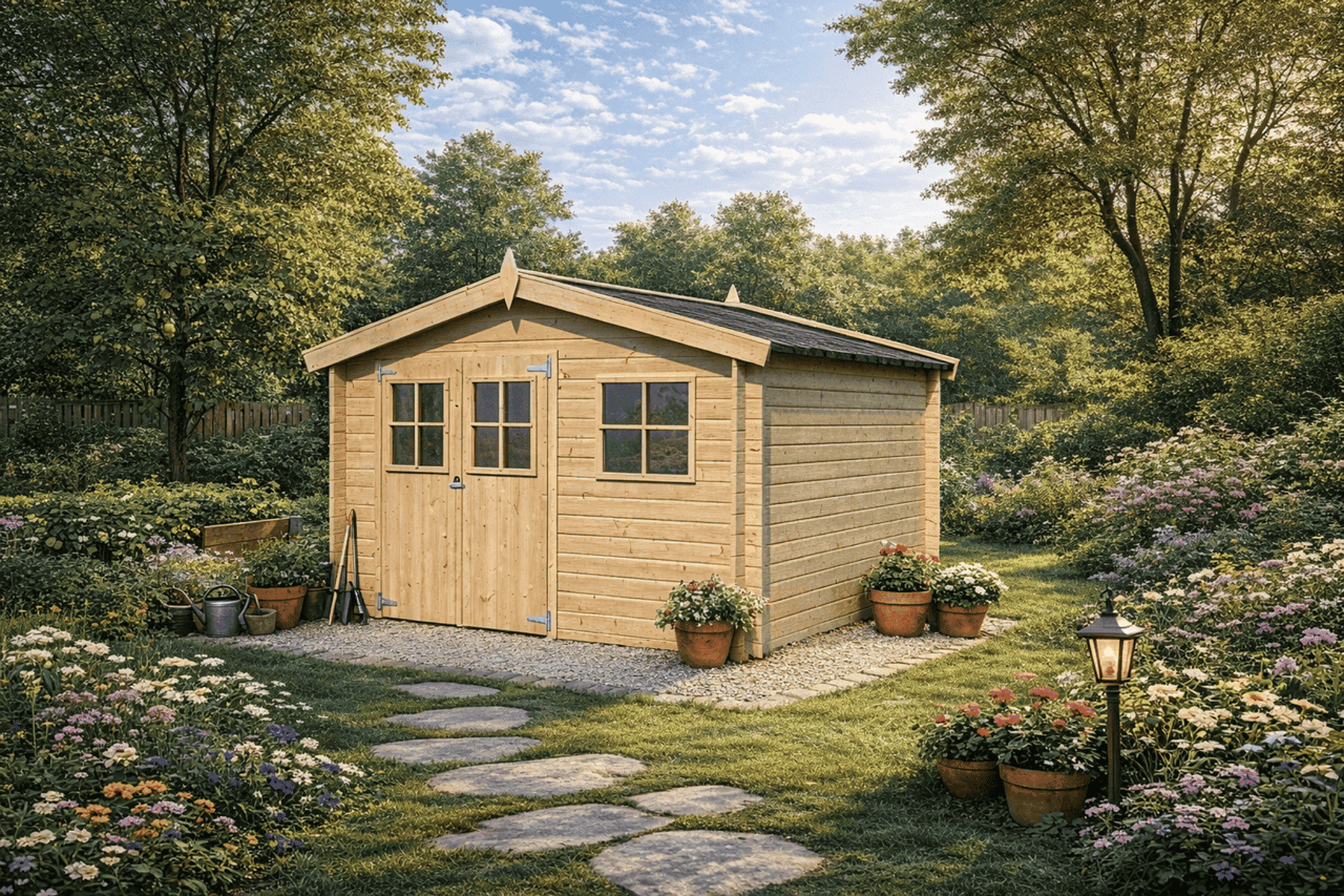 Gartenhaus Aaron 1 - 4,91 m²