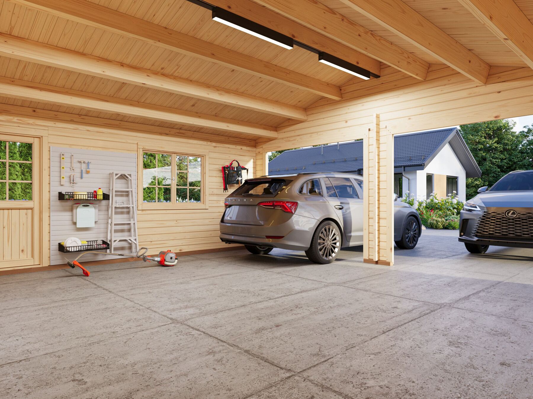 Garage, Drinnen, Innenarchitektur, Auto, Fahrzeug
