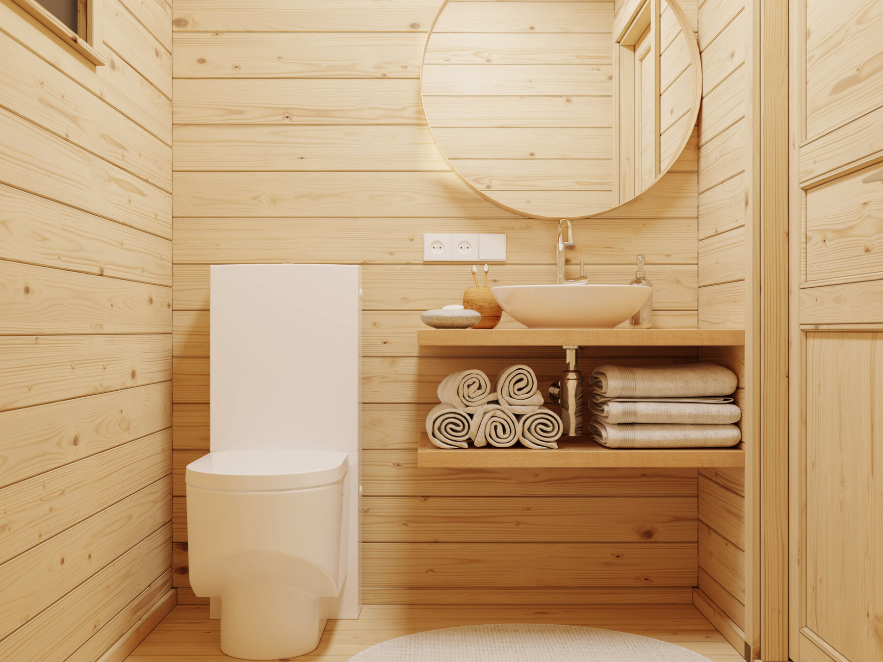 Ferienhaus Cecilia 32,0 m² mit ISO-Glas Schiebetür 