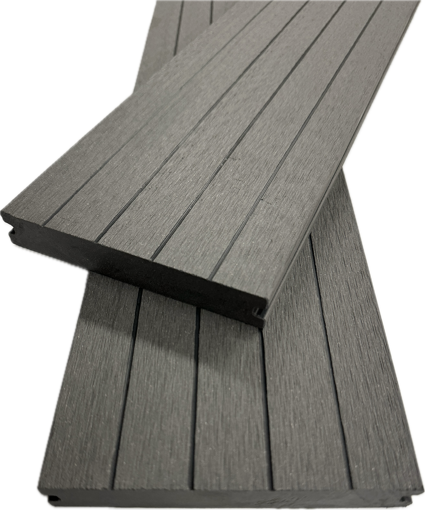WPC Terrassendielen Massiv 21 x 145 mm Hellgrau 